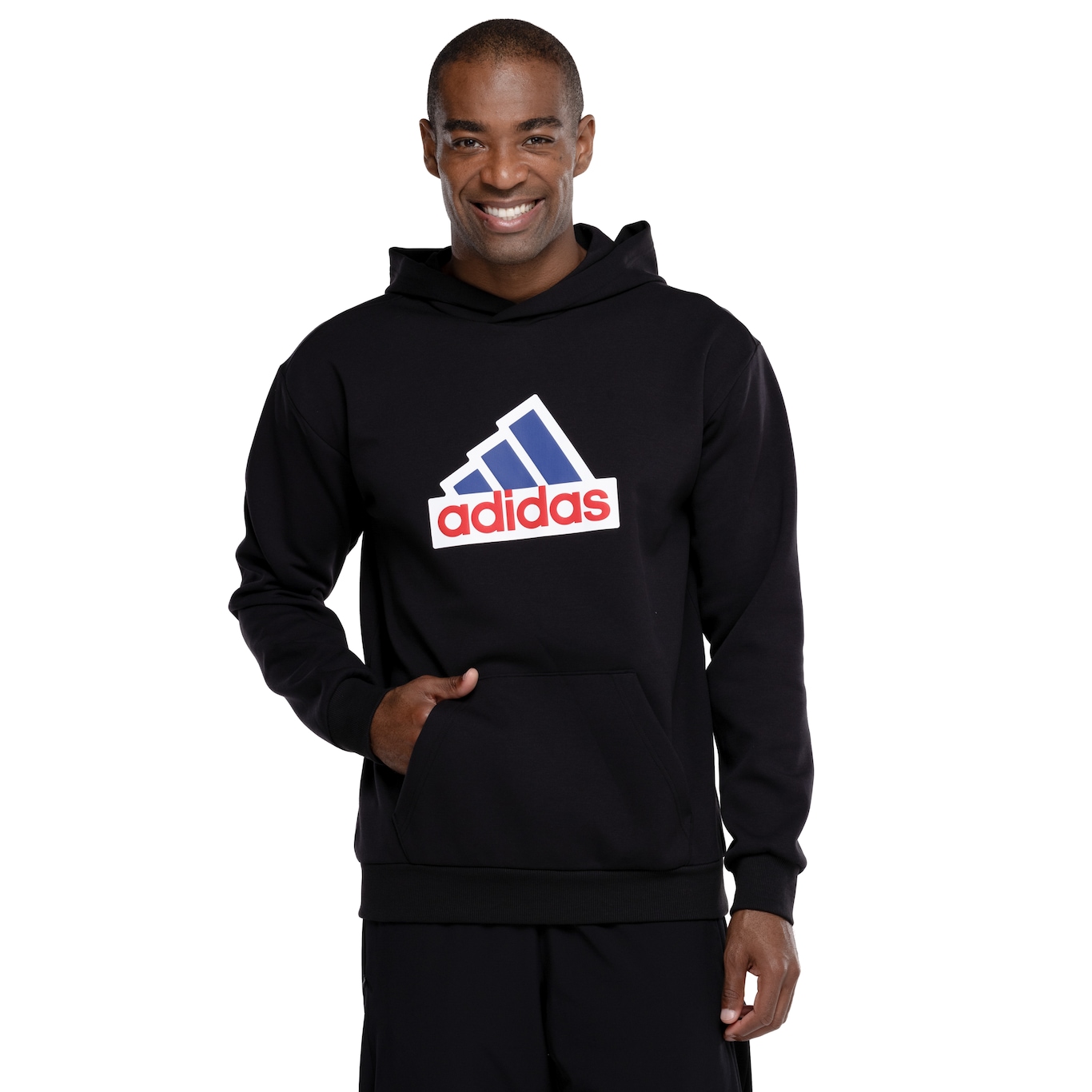 Blusa de Moletom Masculina adidas com Capuz Future Icon - Video 1