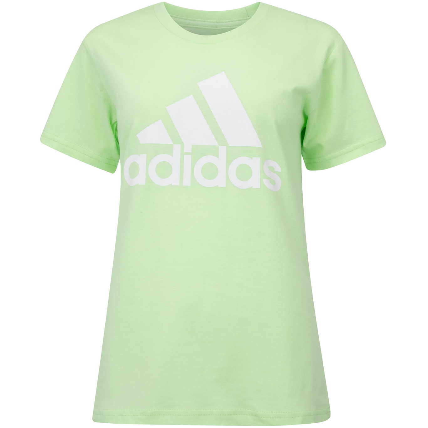 Camiseta Feminina adidas Manga Curta Big Logo - Foto 1