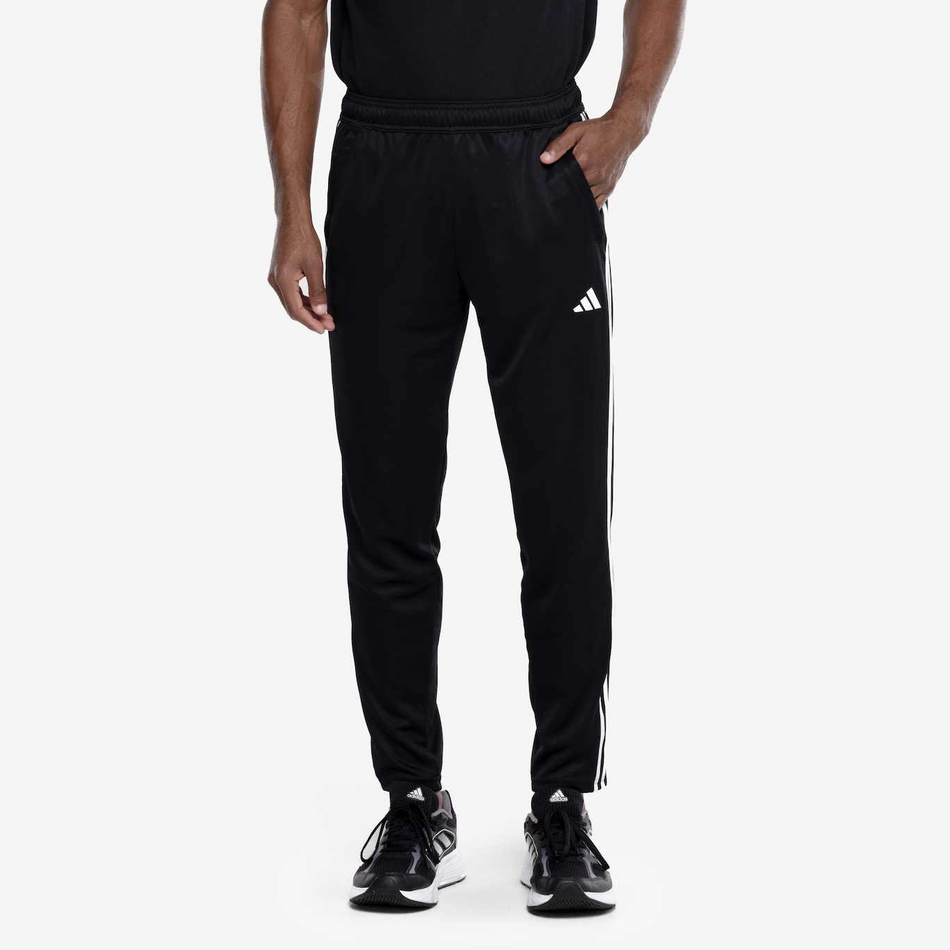 Calça Masculina adidas Essentials 3 Listras - Foto 4