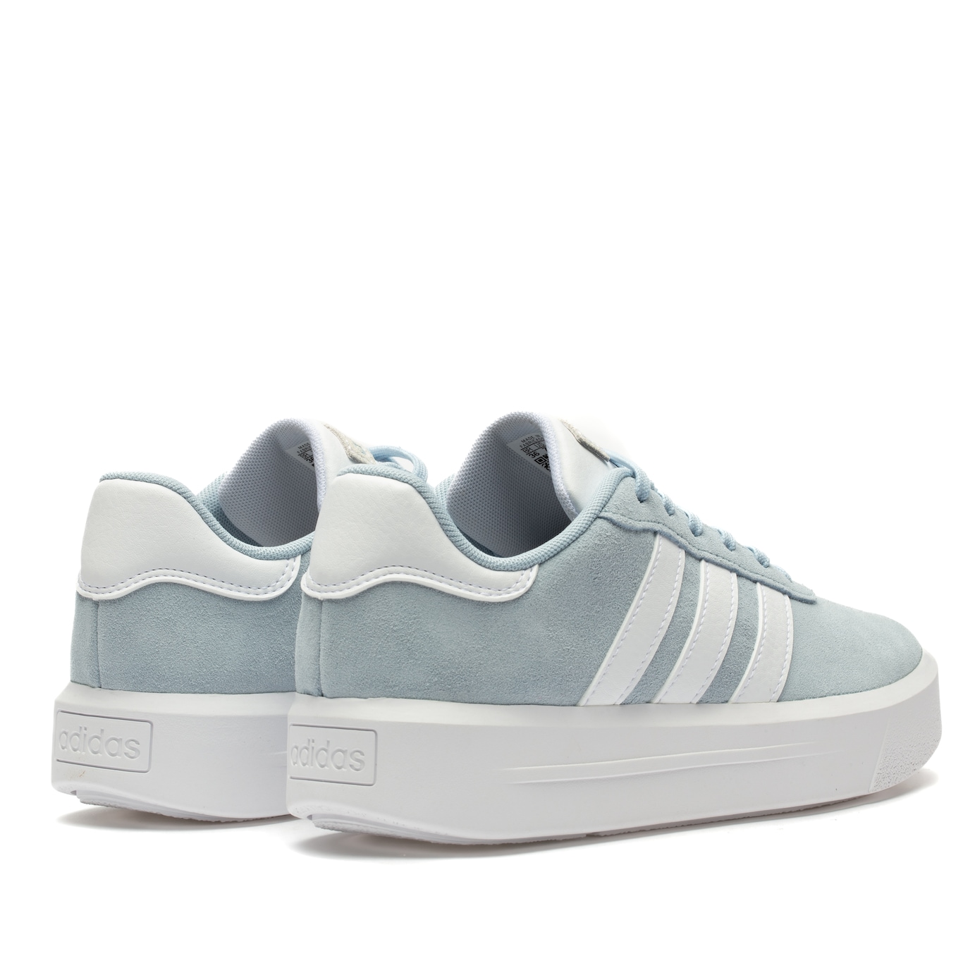 Tênis adidas Court Platform Suede - Feminino - Foto 4