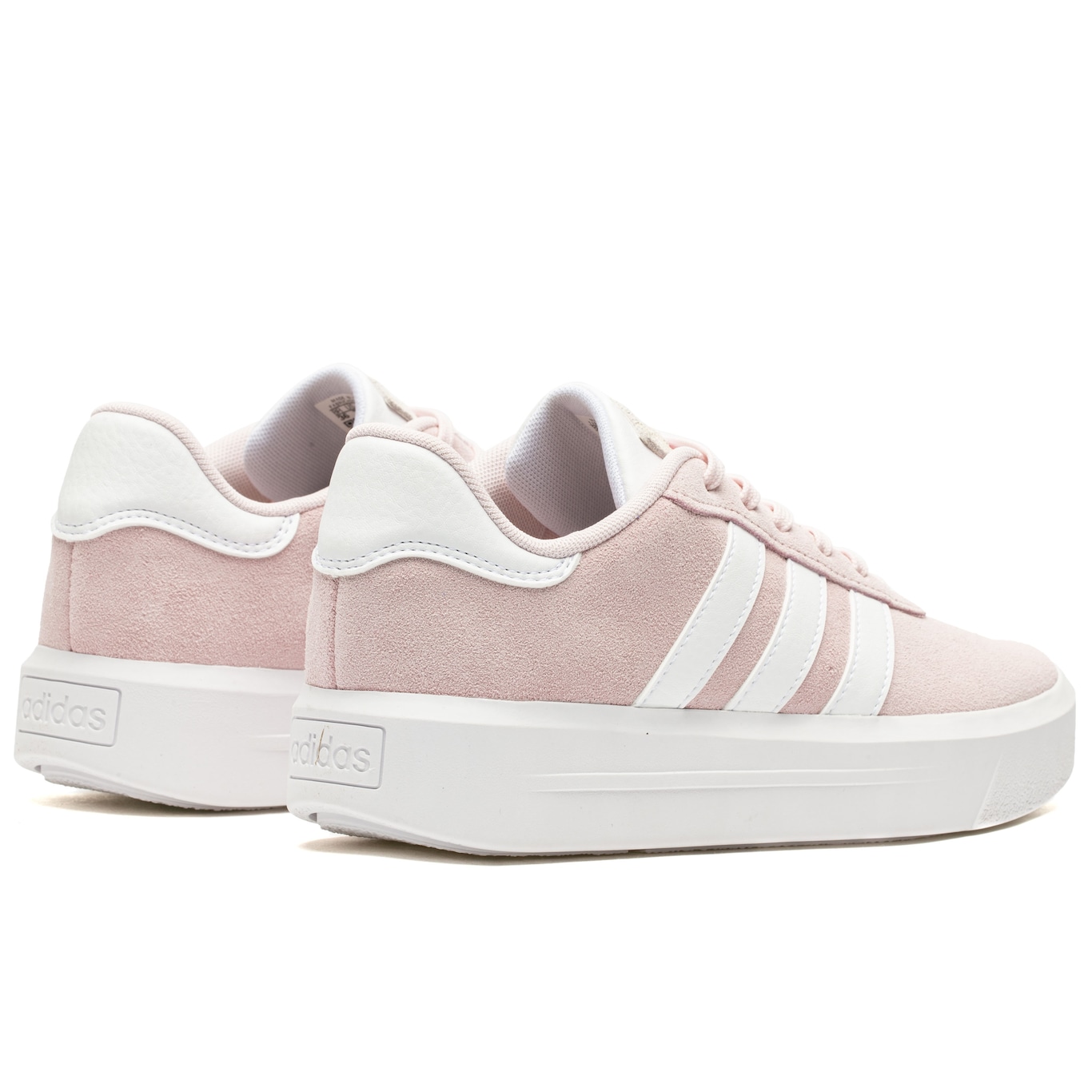 Tênis adidas Court Platform Suede - Feminino - Foto 4