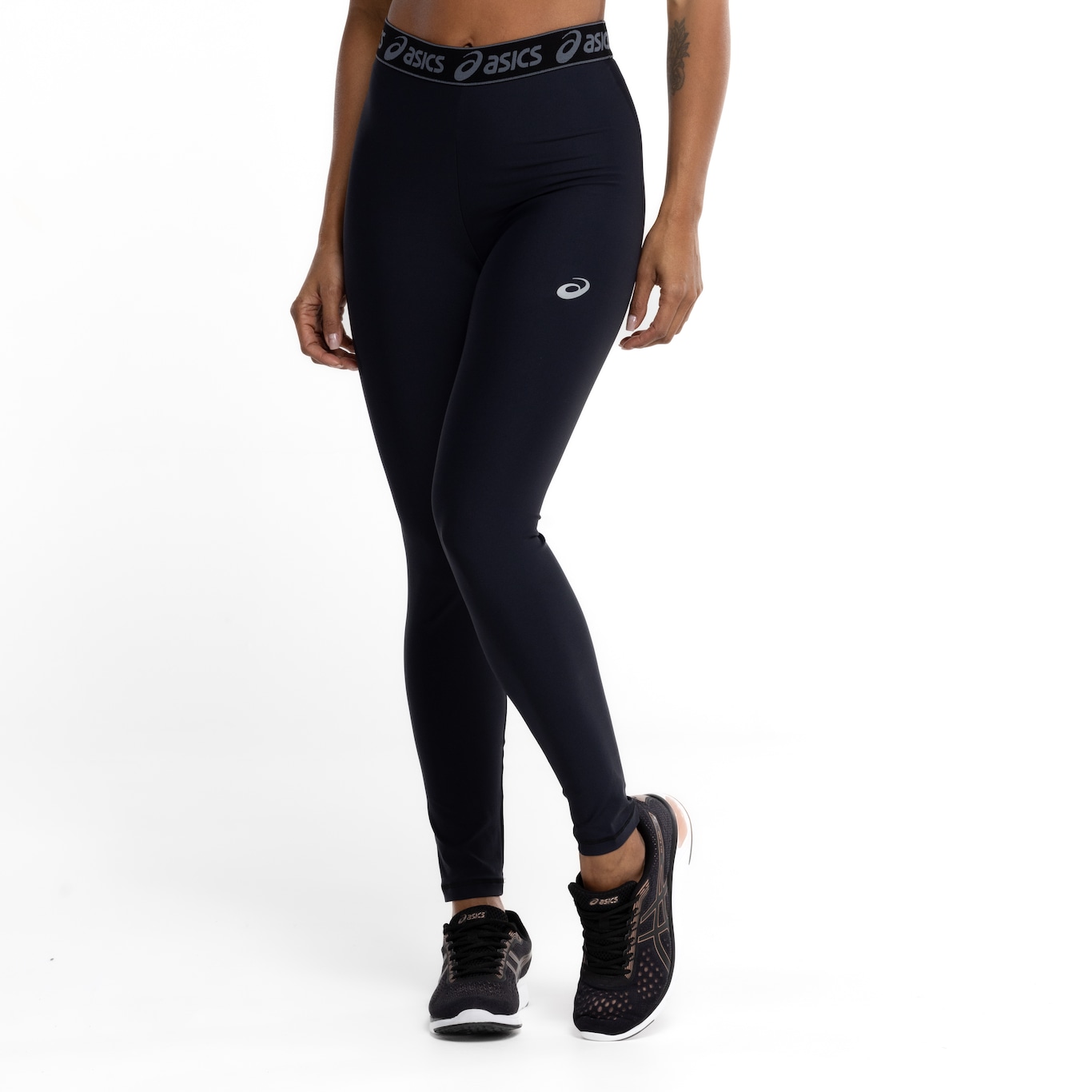 Calça Legging ASICS Média Compressão Run Cós Baixo - Video 1