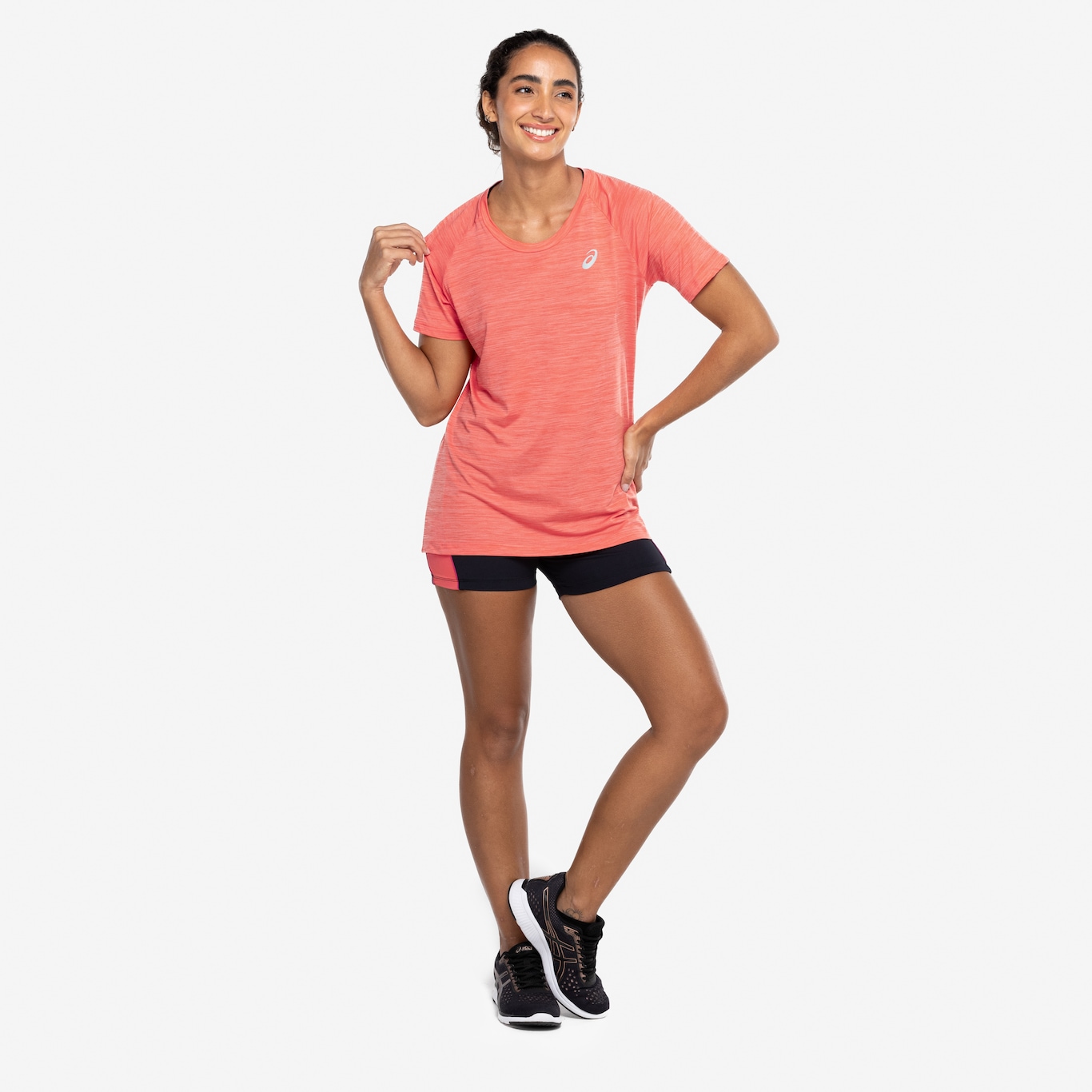 Camiseta Feminina ASICS Manga Curta Sound Mind II - Foto 4