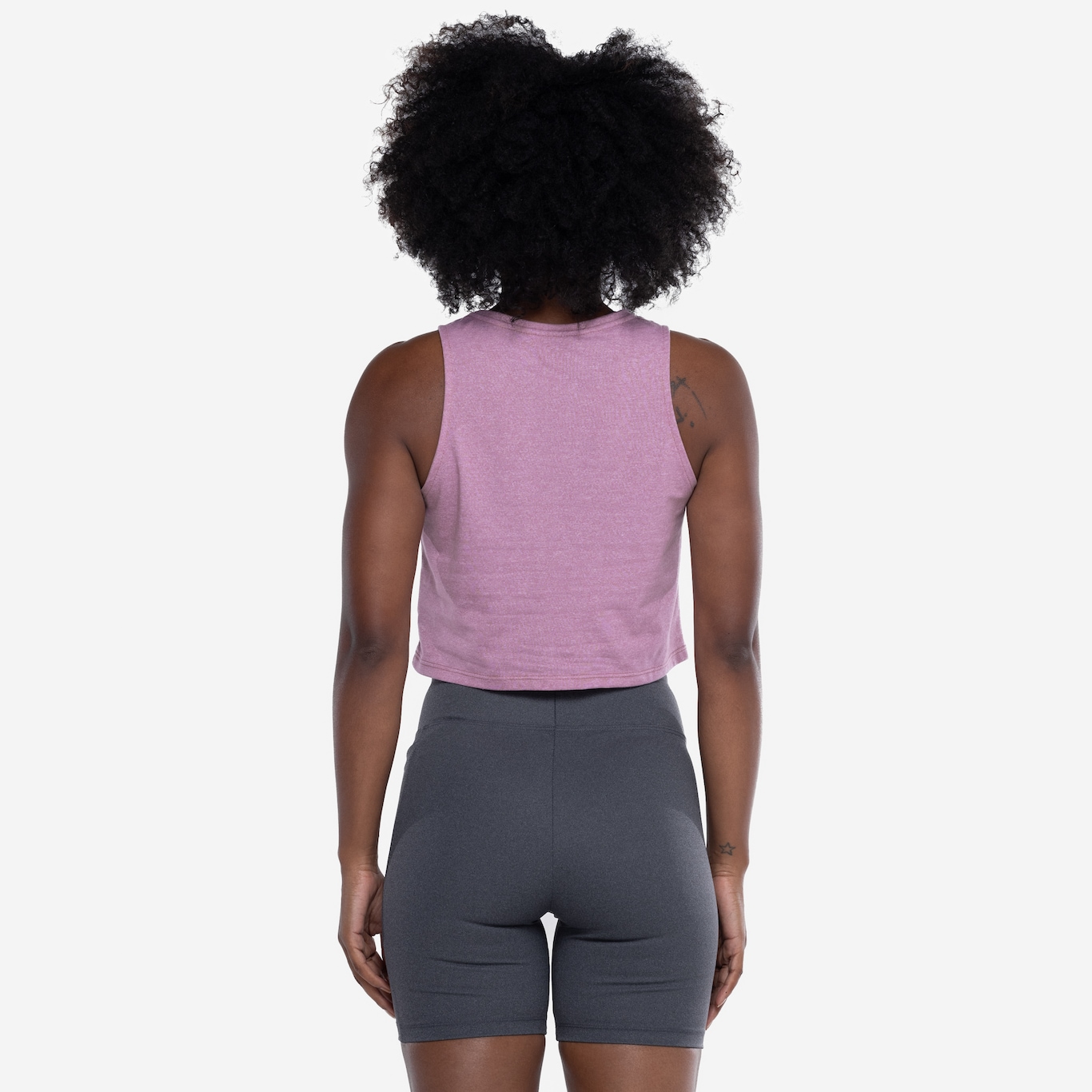 Blusa Regata Cropped Feminina ASICS Malha - Foto 3