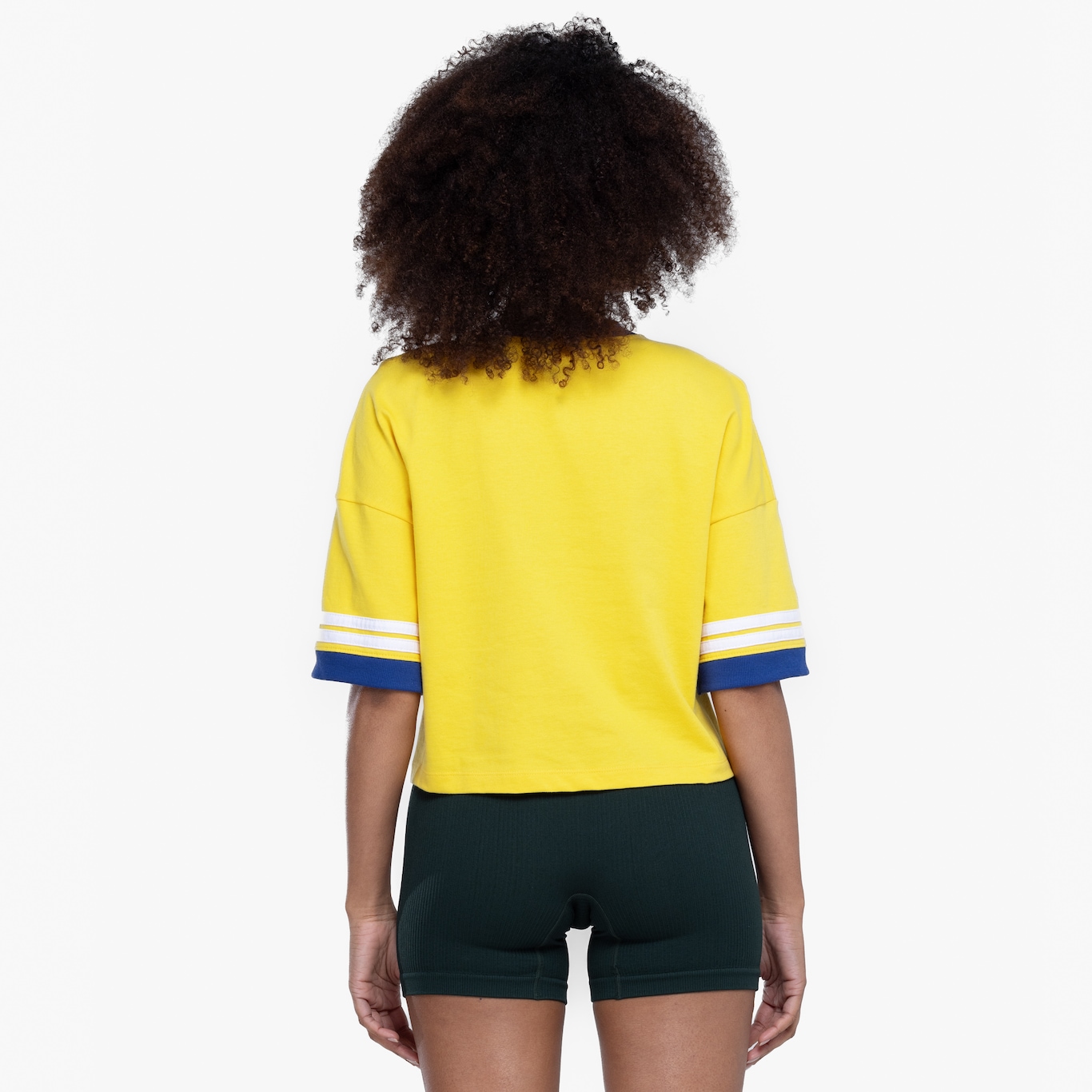 Blusa Cropped Feminina CBB Basquete Brasil - Foto 3