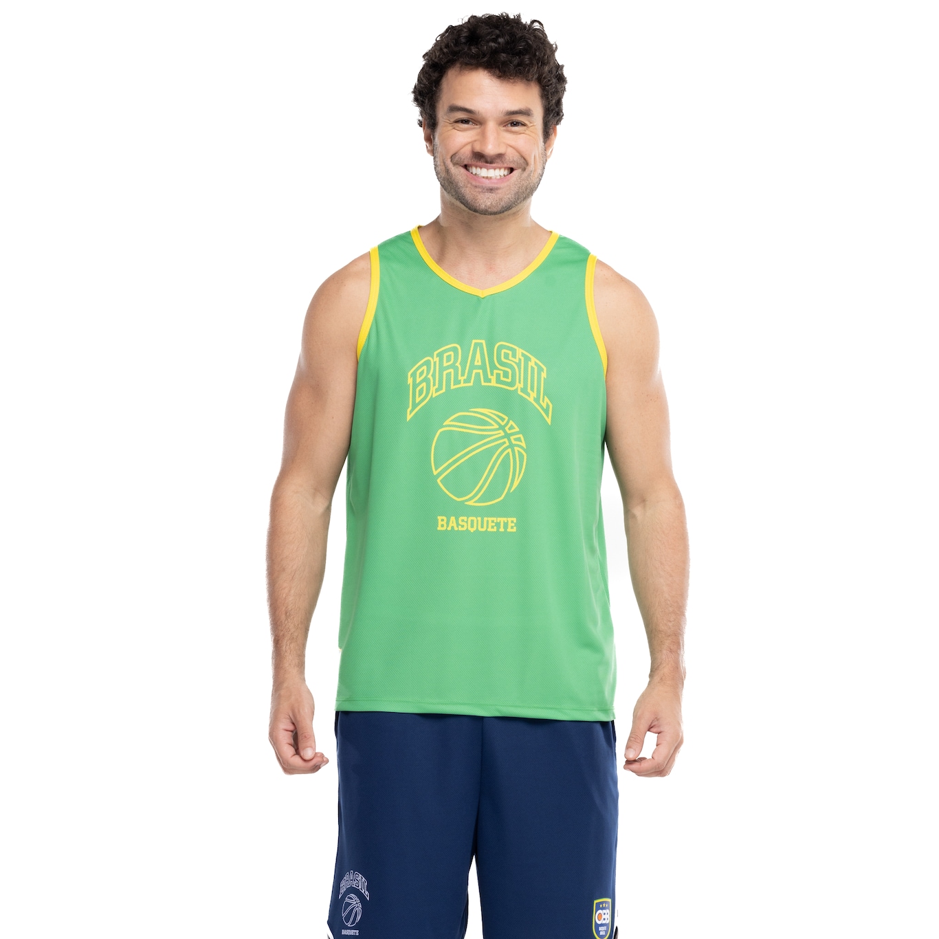 Camiseta Regata do Brasil Masculina CCB Treino Basquete - Video 1