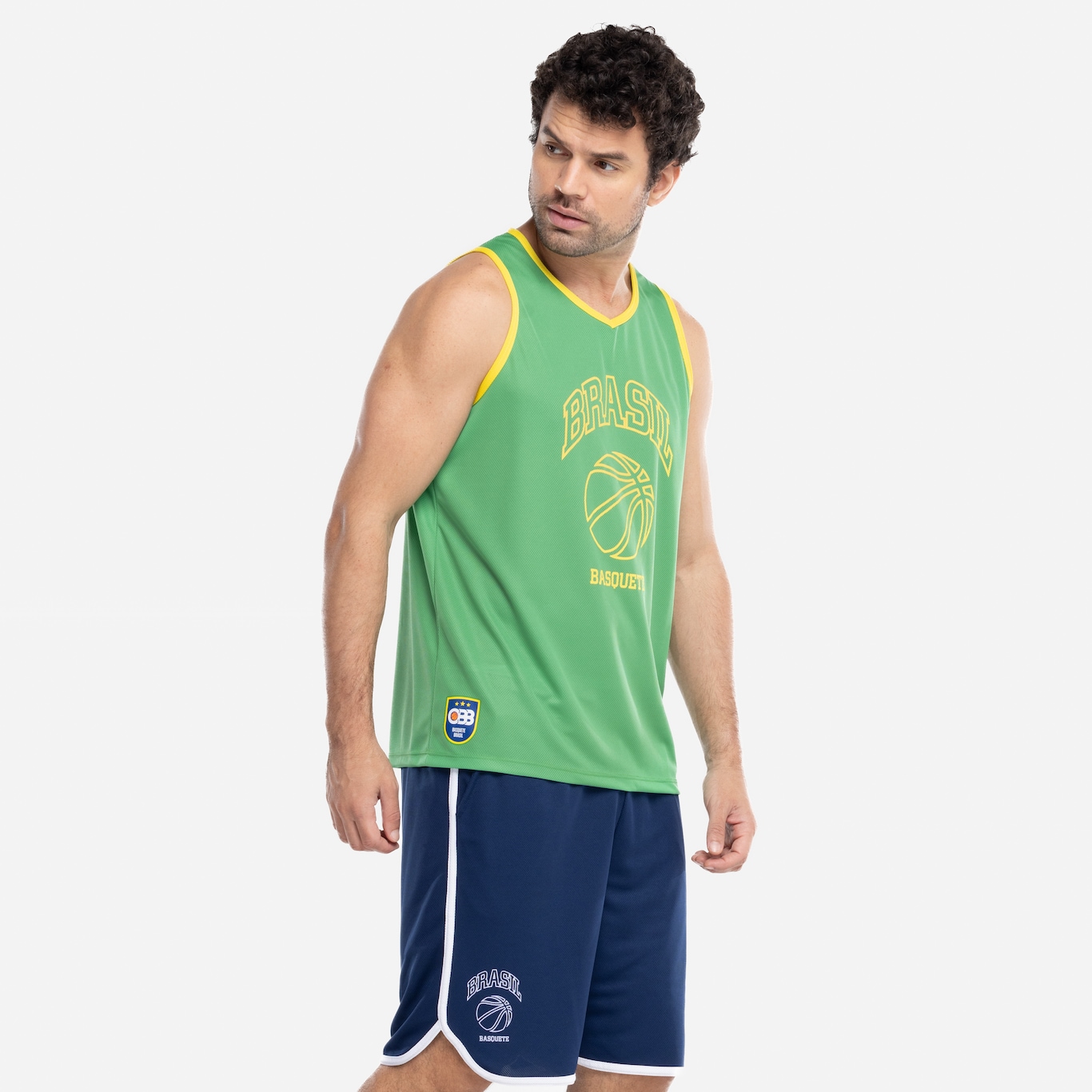 Camiseta Regata do Brasil Masculina CCB Treino Basquete - Foto 5