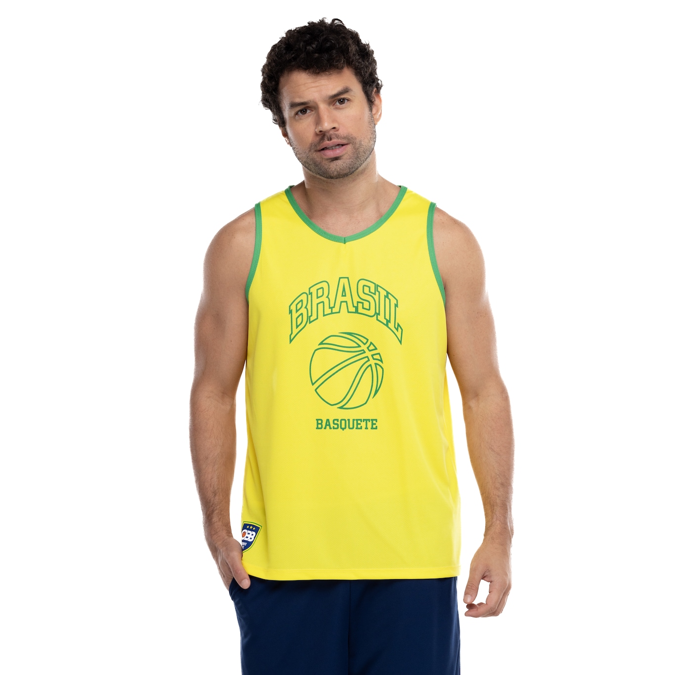 Camiseta Regata do Brasil Masculina CCB Treino Basquete - Video 1