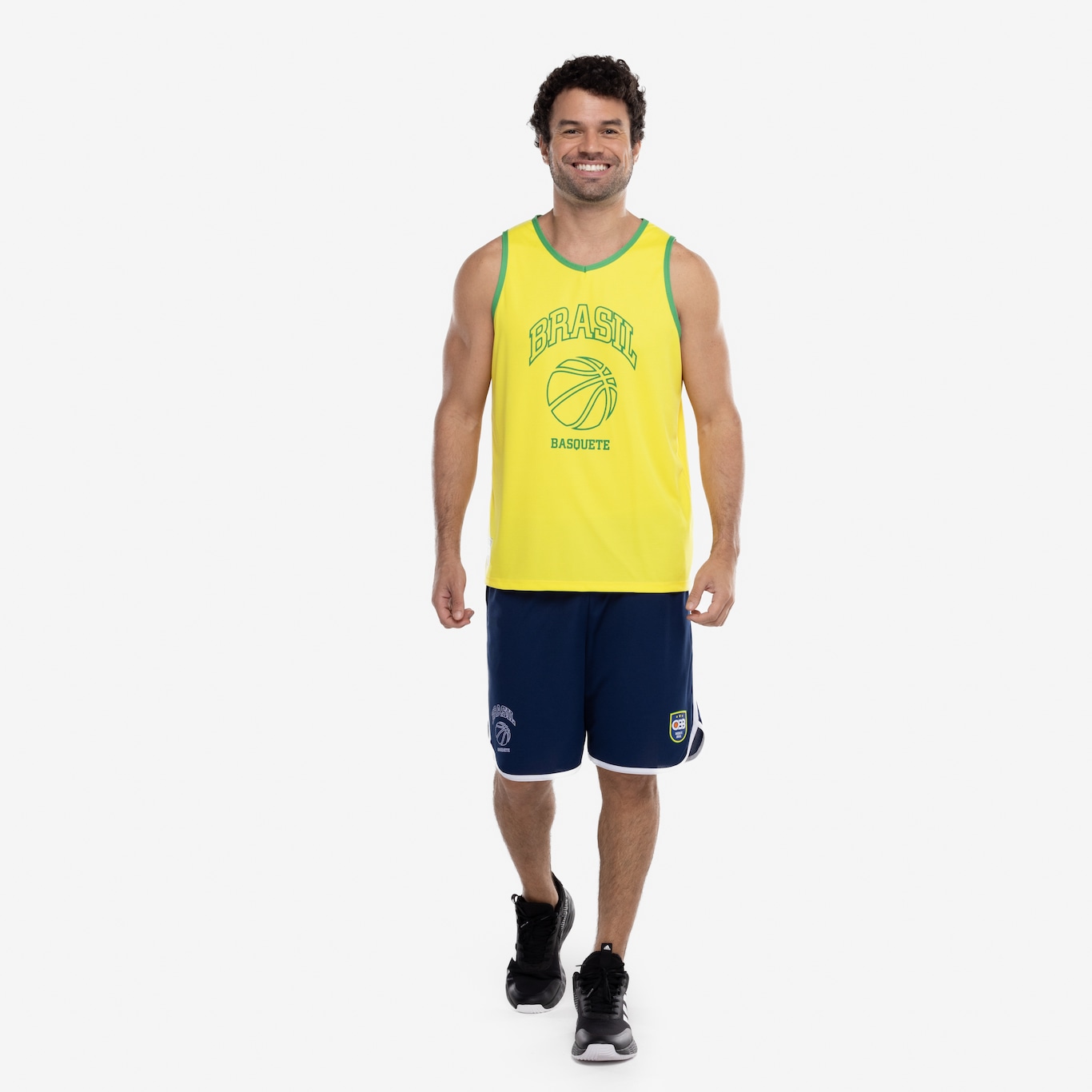 Camiseta Regata do Brasil Masculina CCB Treino Basquete - Foto 4