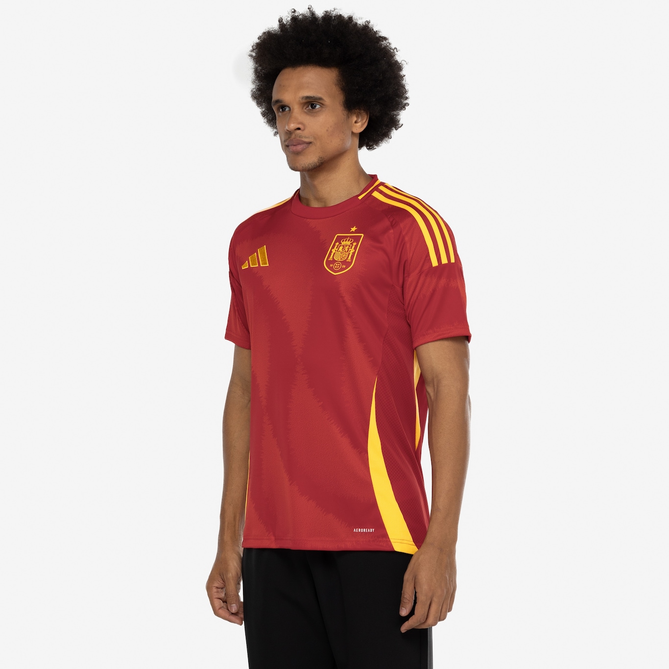 Camisa da Seleção Espanha I 24 adidas Masculina Torcedor - Foto 5