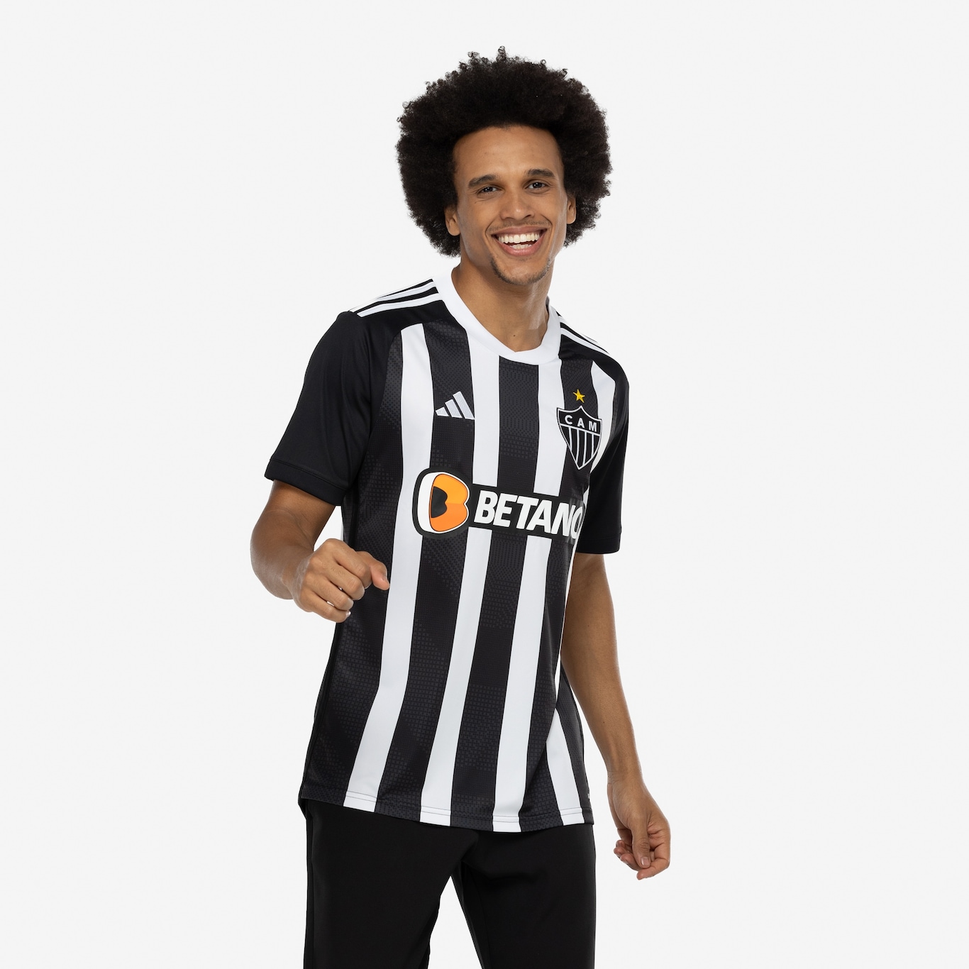 Camisa do Atlético-MG I 24 adidas Masculina Torcedor - Video 1