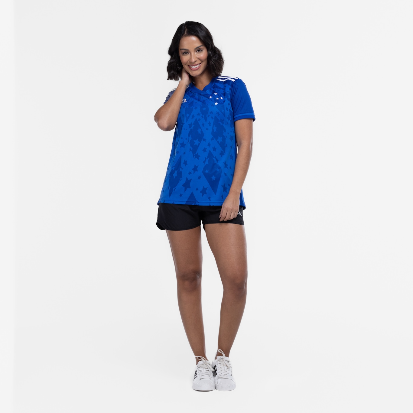 Camisa do Cruzeiro I 24 adidas Feminina Torcedor - Foto 4