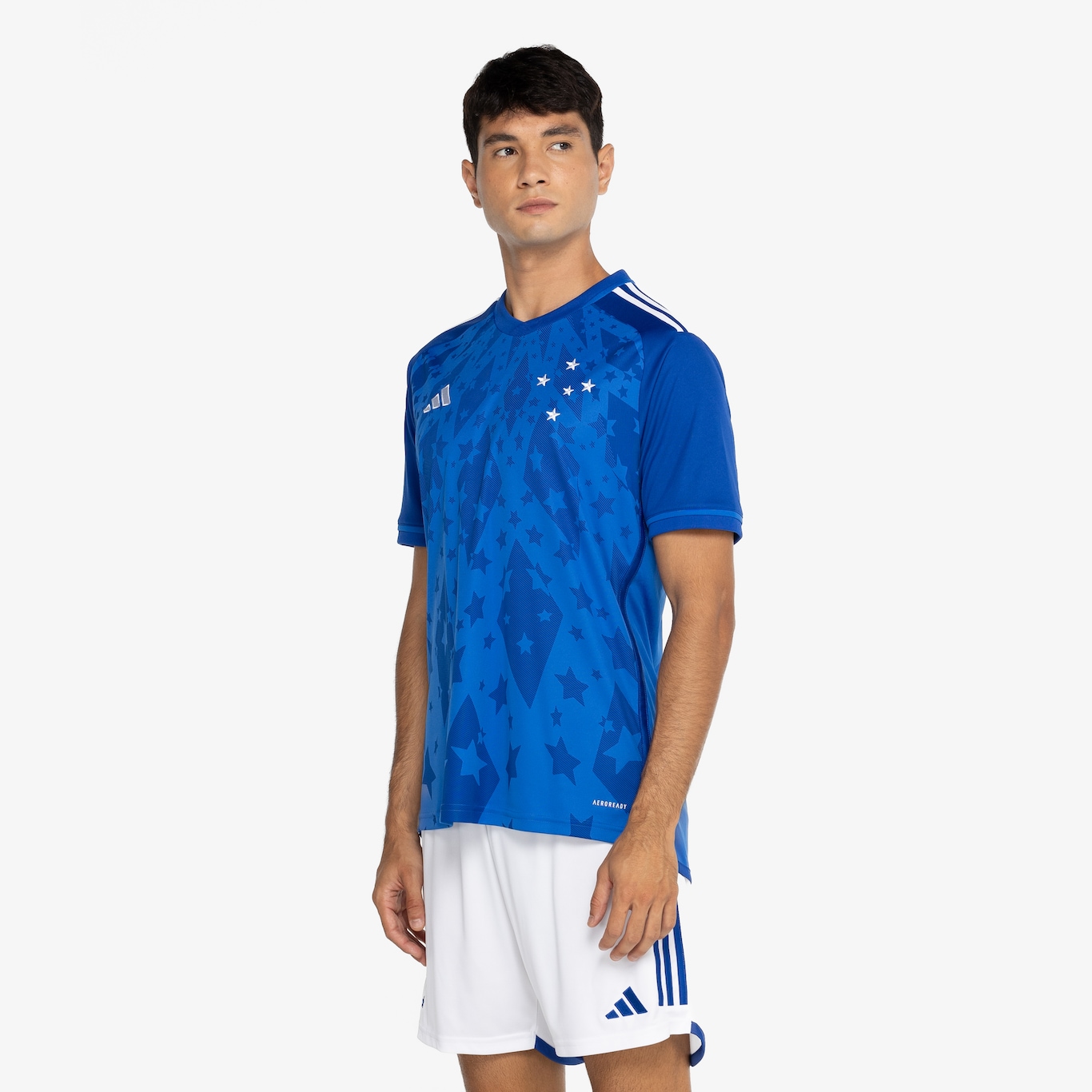 Camisa do Cruzeiro I 24 adidas Masculina Torcedor - Foto 6