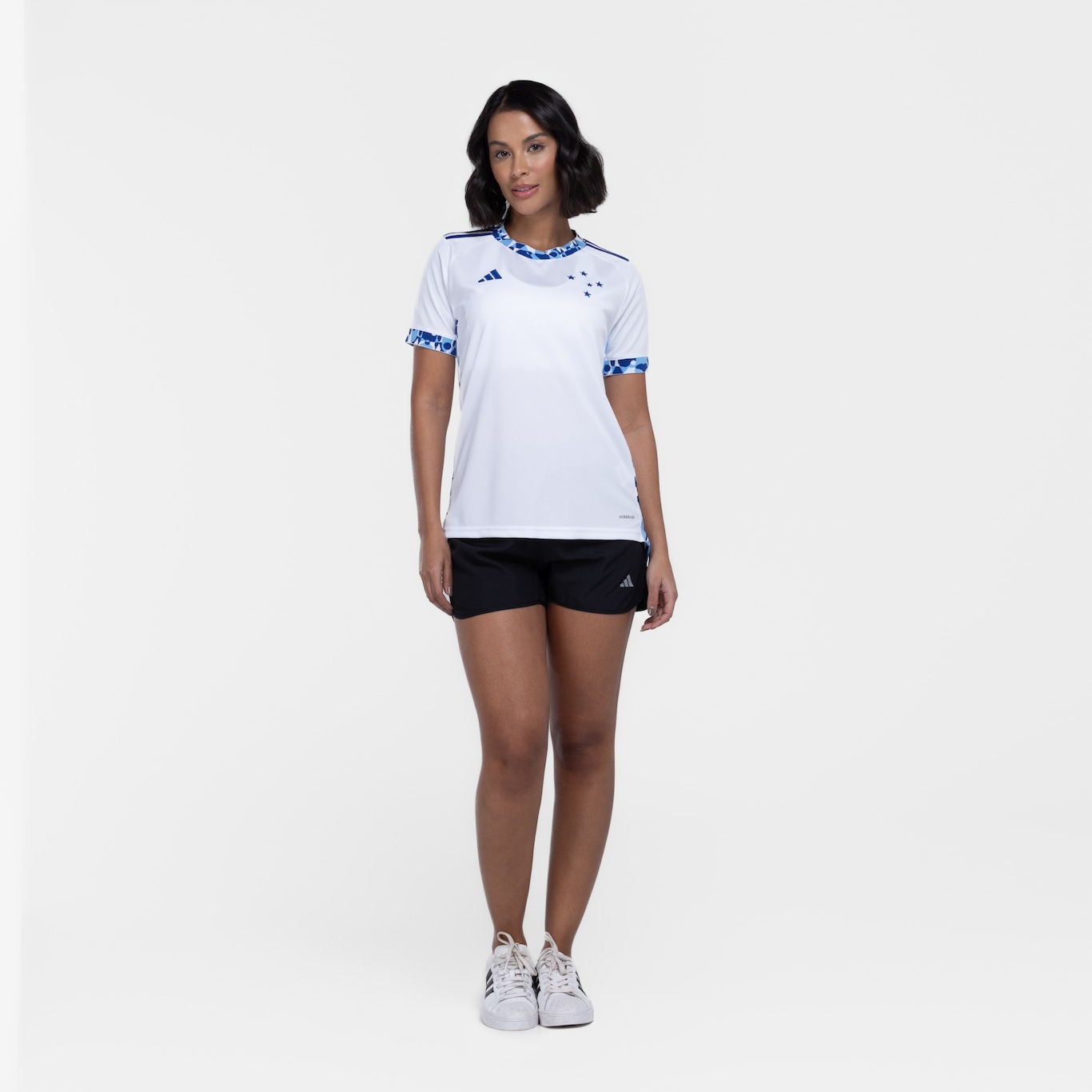 Camisa do Cruzeiro II 24 adidas Feminina Torcedor - Foto 4