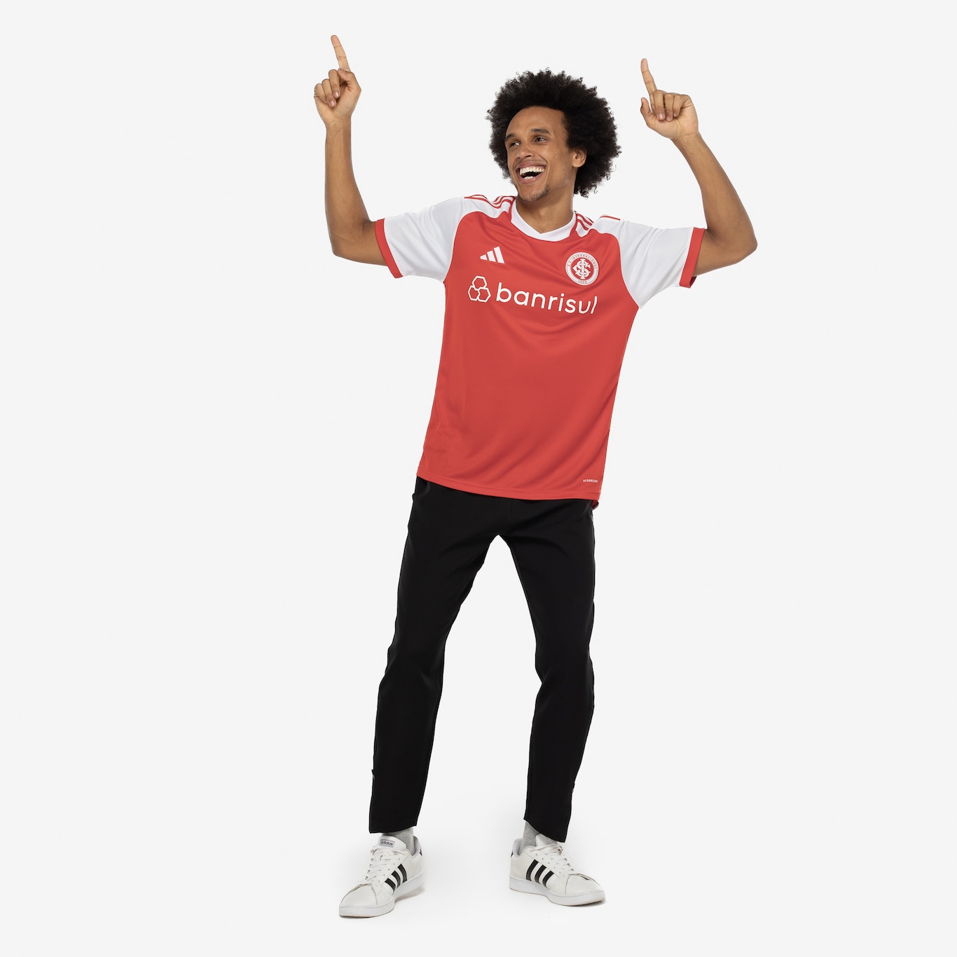 Camisa do Internacional I 24 adidas Masculina Torcedor - Foto 4