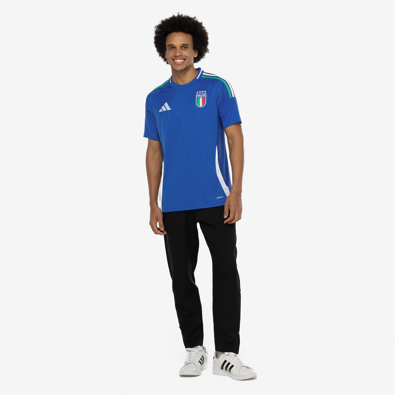 Camisa da Seleção Itália I 24 adidas Masculina Torcedor - Foto 4