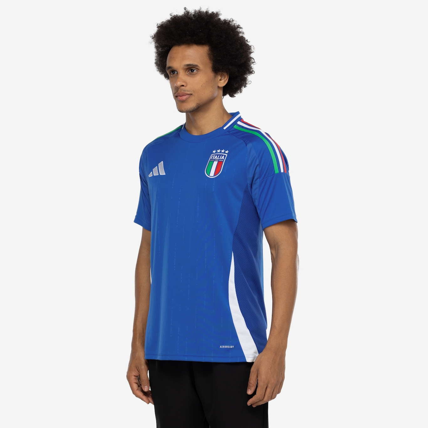 Camisa da Seleção Itália I 24 adidas Masculina Torcedor - Foto 5