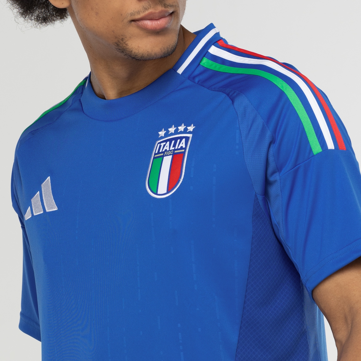 Camisa da Seleção Itália I 24 adidas Masculina Torcedor - Foto 6