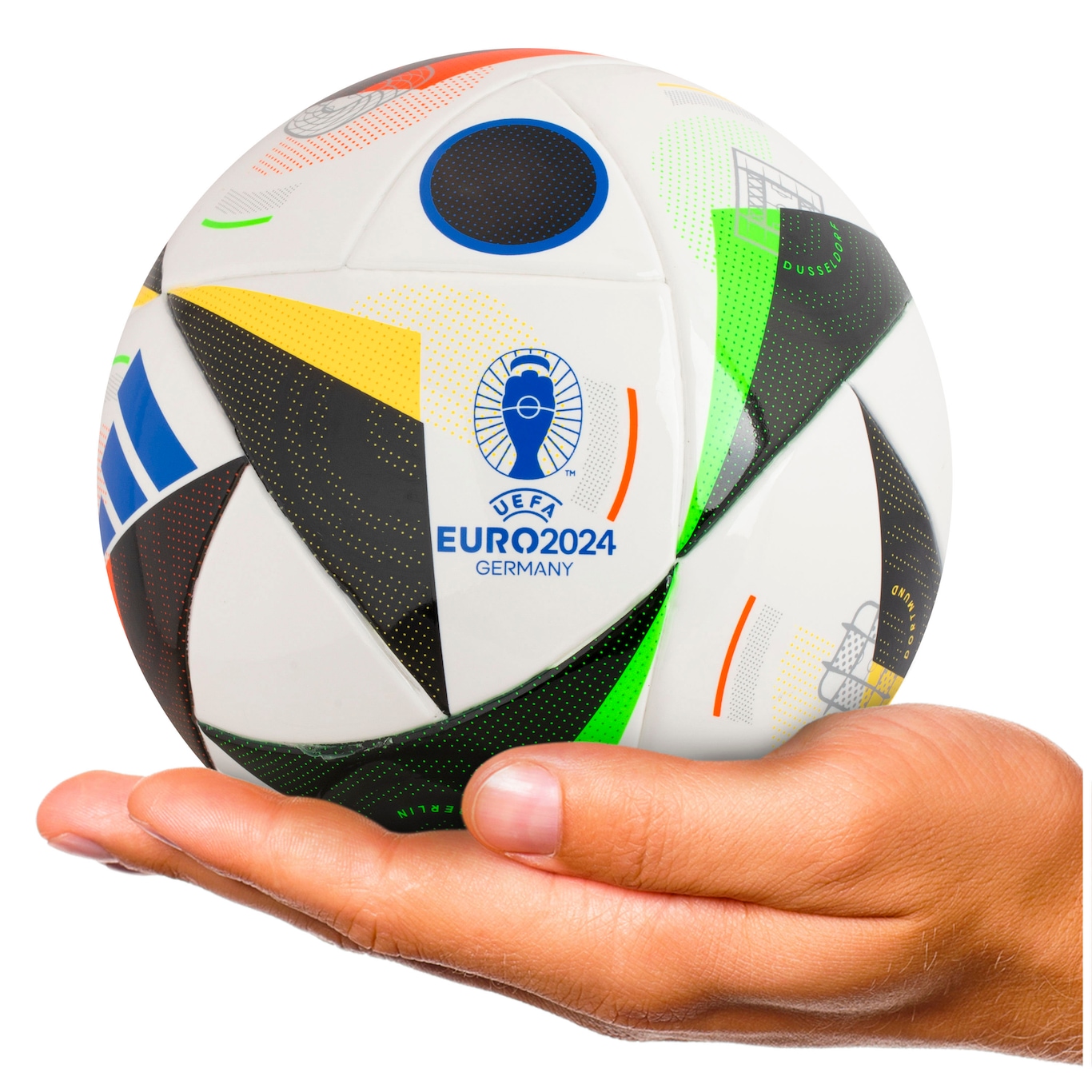 Minibola de futebol de Campo adidas Euro24 - Foto 1