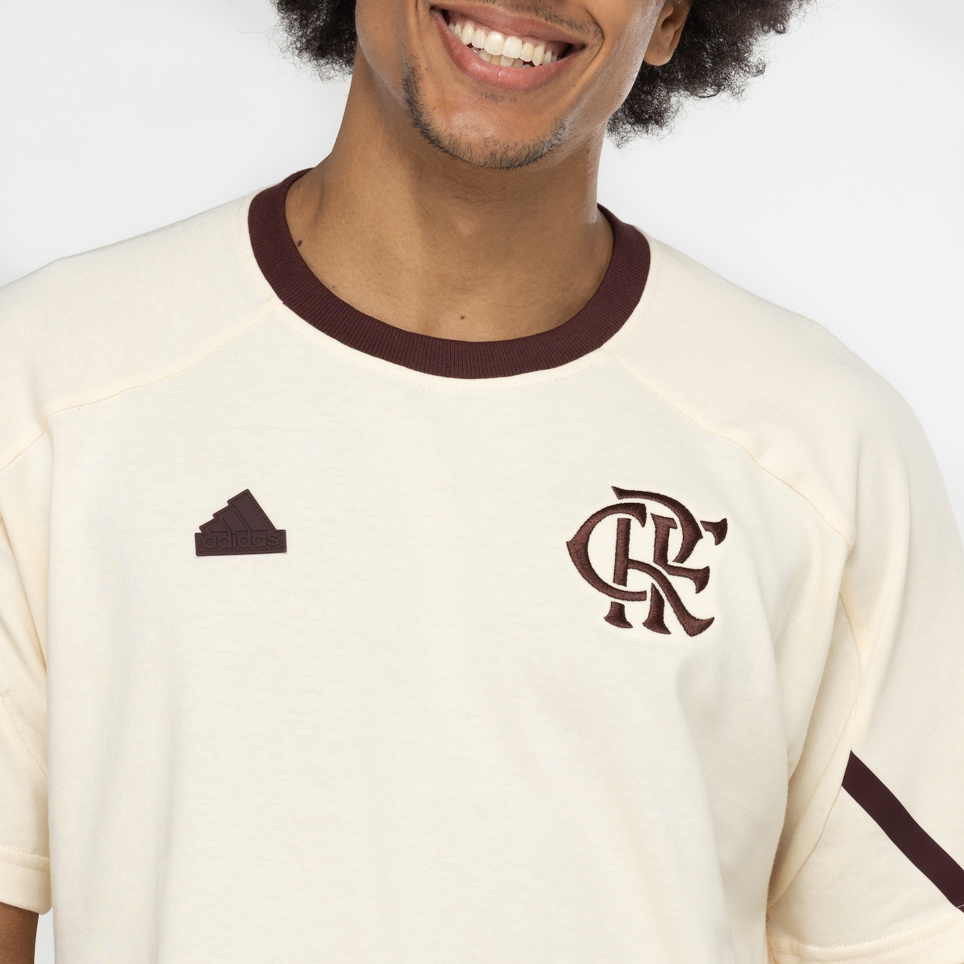 Camiseta do Flamengo adidas Masculina Gameday - Foto 6