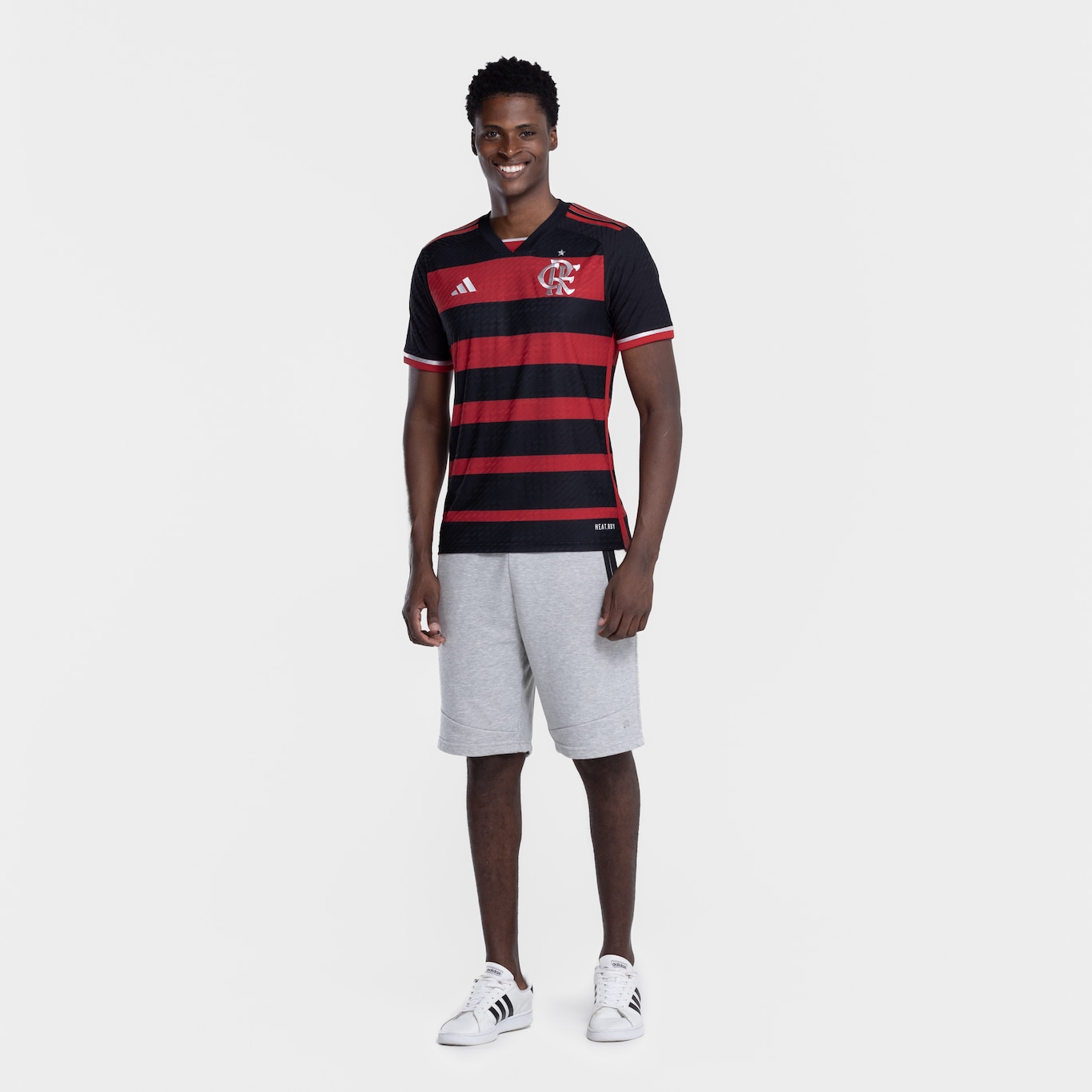 Camisa do Flamengo I 24/25 adidas Jogador Masculino - Foto 4