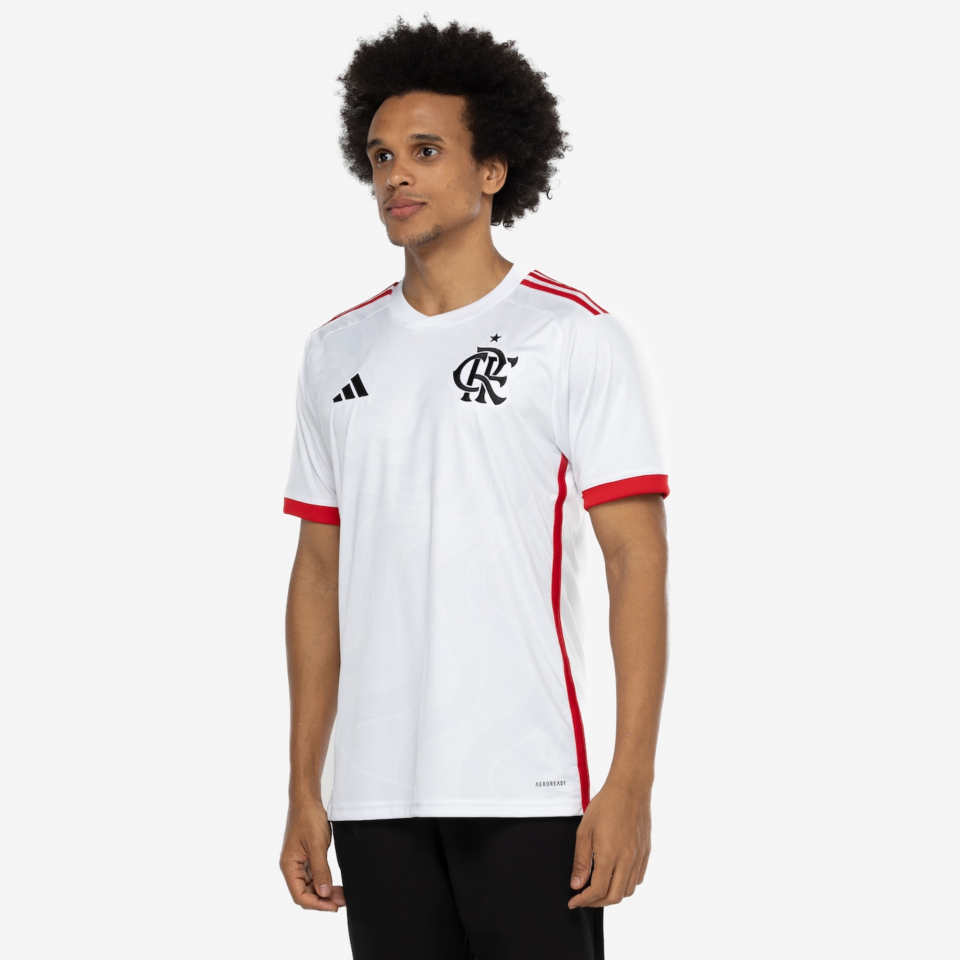 Camisa do Flamengo II 24 adidas Masculina Torcedor - Foto 5