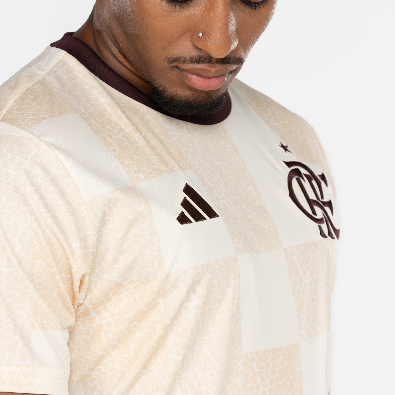 Camisa Pré-jogo do Flamengo adidas Masculina - Foto 6