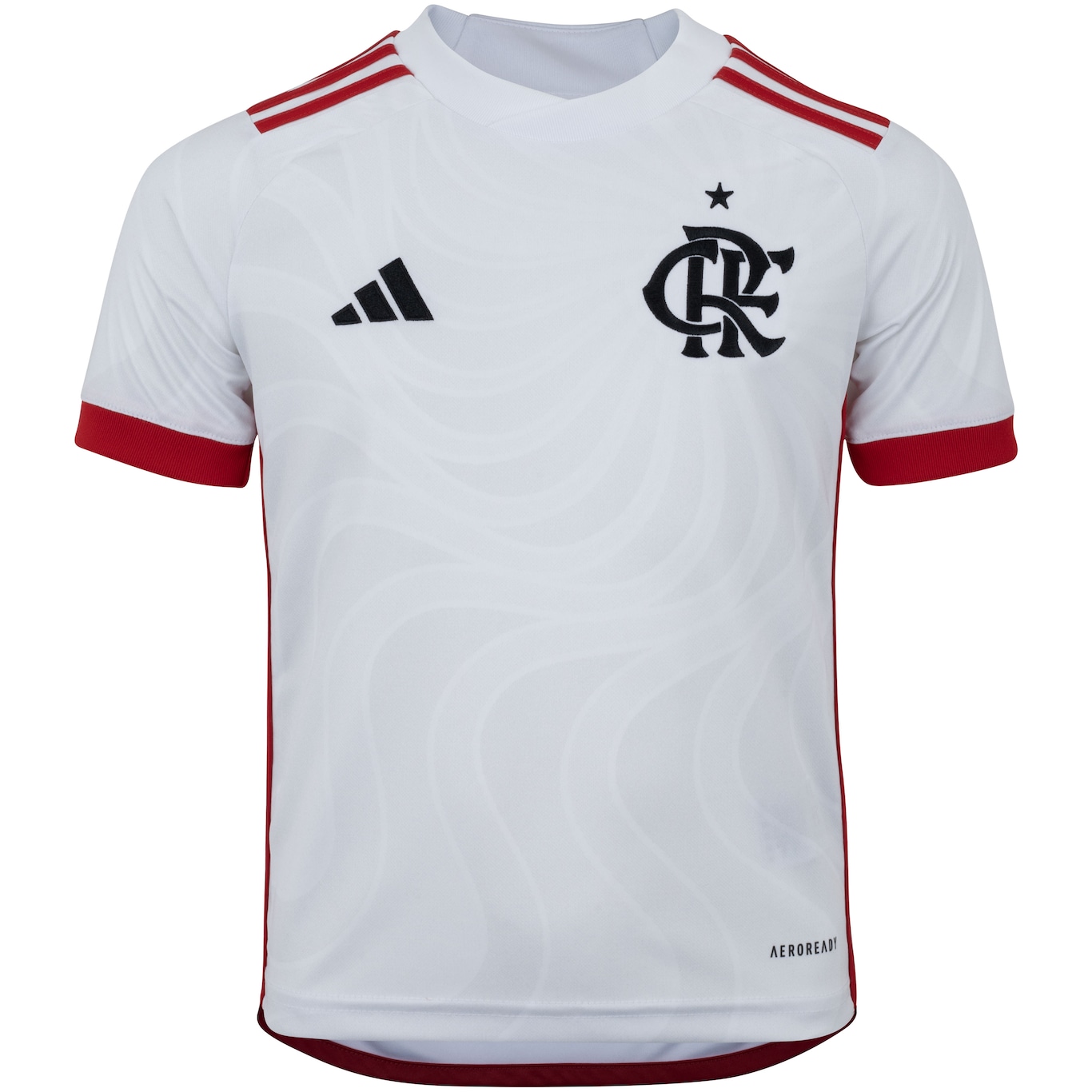 Camisa do Flamengo II 24 adidas Infantil Torcedor - Foto 1