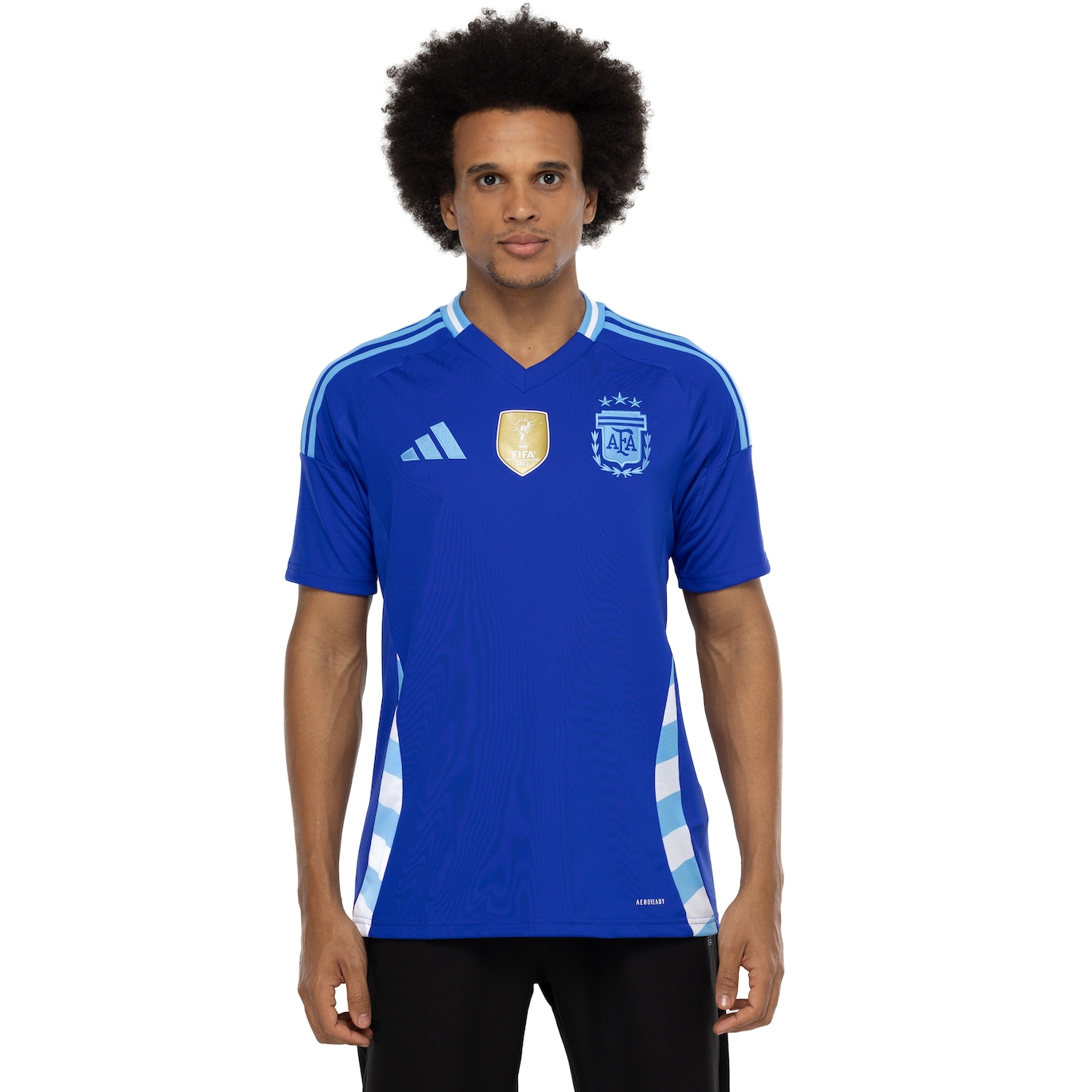 Camisa Seleção da Argentina II 24 adidas Masculina Torcedor - Video 1