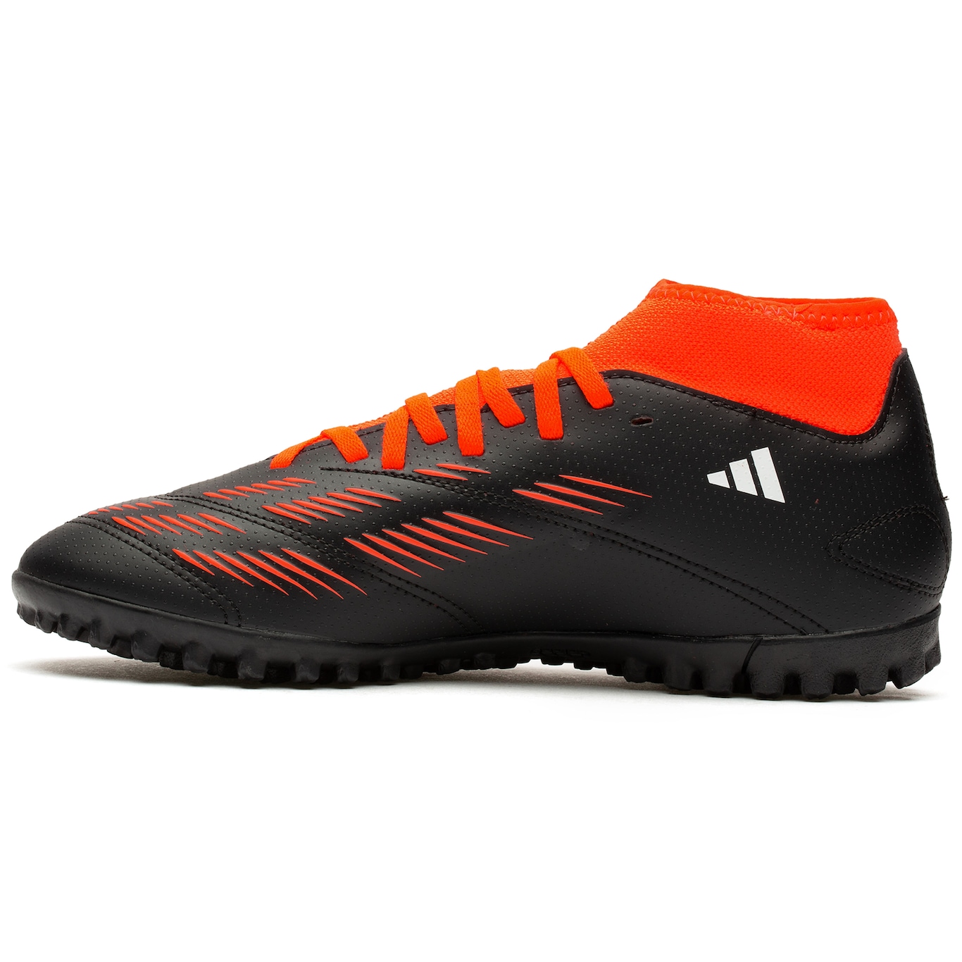 Chuteira Society adidas Predator 24 Club Sock - Adulto - Foto 3