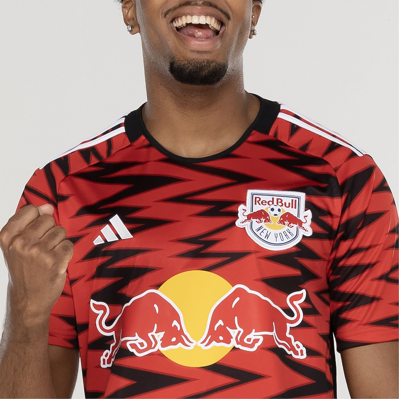 Camisa do New York Red Bulls I 23 adidas Masculina Torcedor - Foto 5