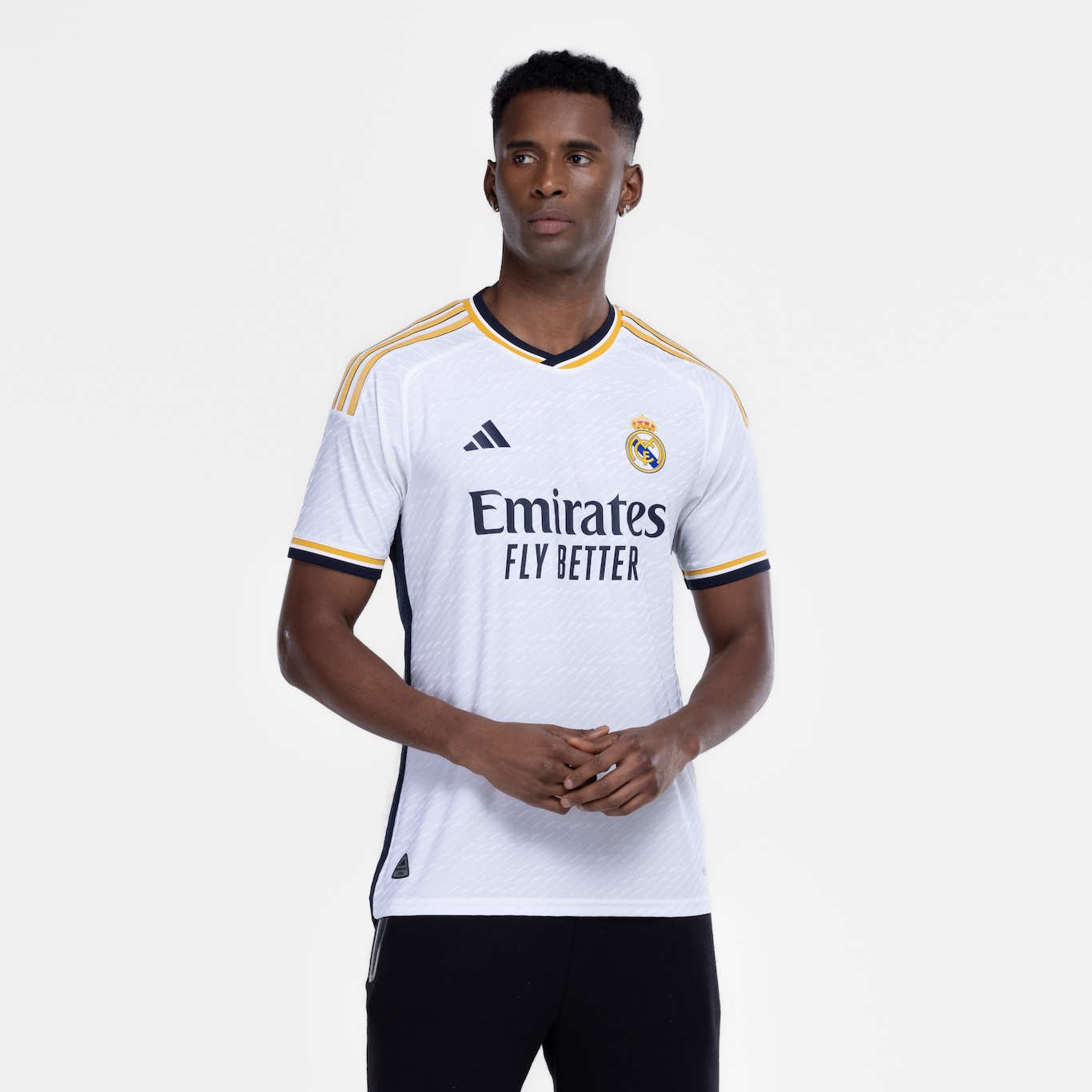 Camisa do Real Madrid I 23/24 adidas Masculina Jogador - Foto 5