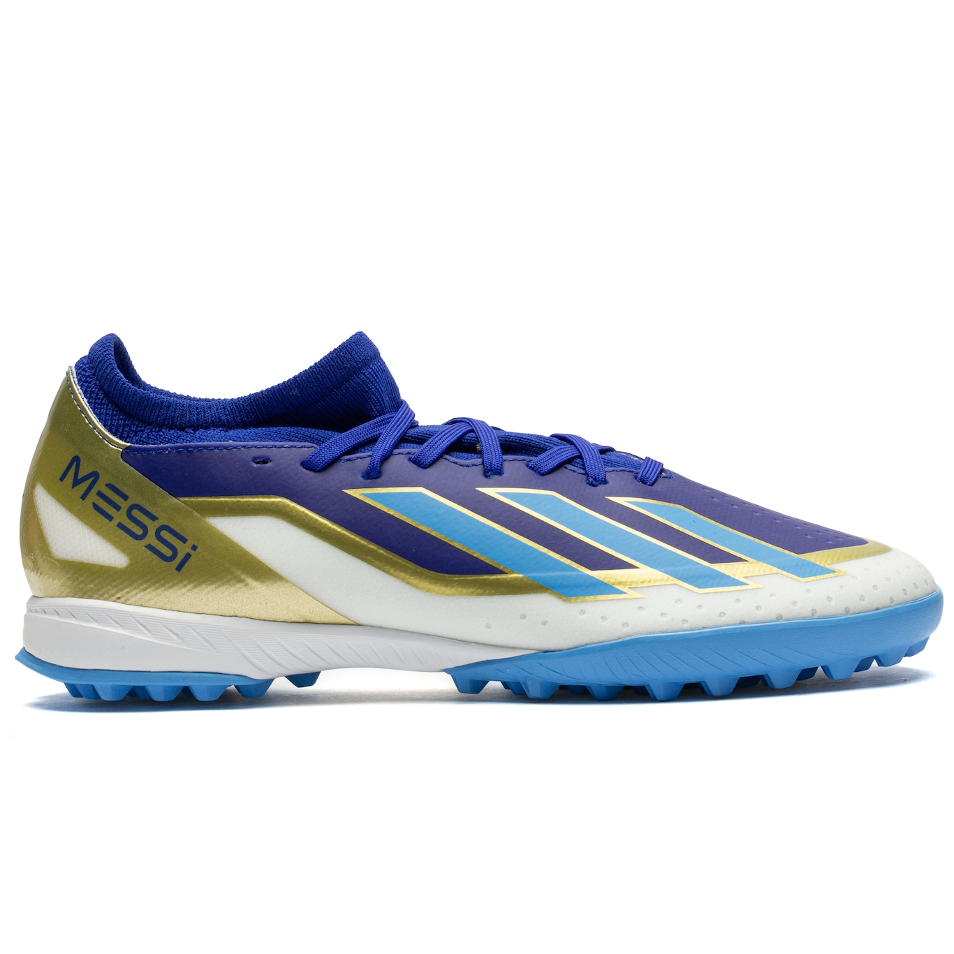 Chuteira Society adidas X Crazyfast League Messi Adulto - Foto 1