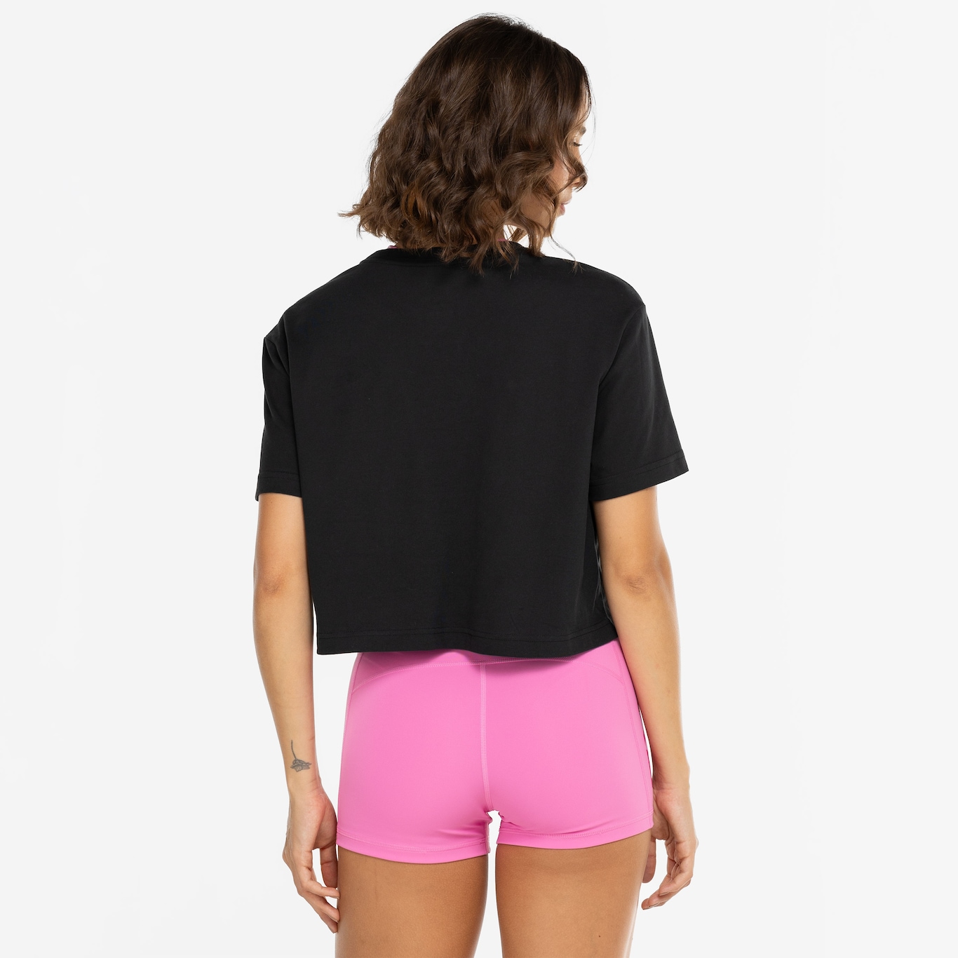 Blusa Cropped Feminina Nike Pro GRX SS - Foto 3