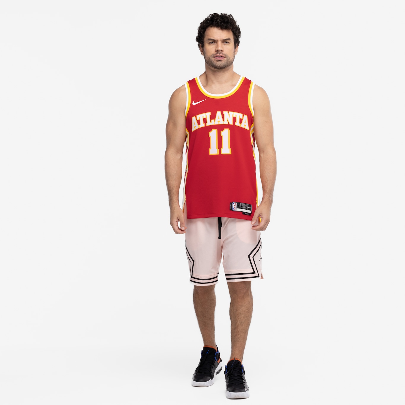 Camiseta Regata do Atlanta Hawks Nike Masculina Dri-Fit Icon 23 - Foto 4