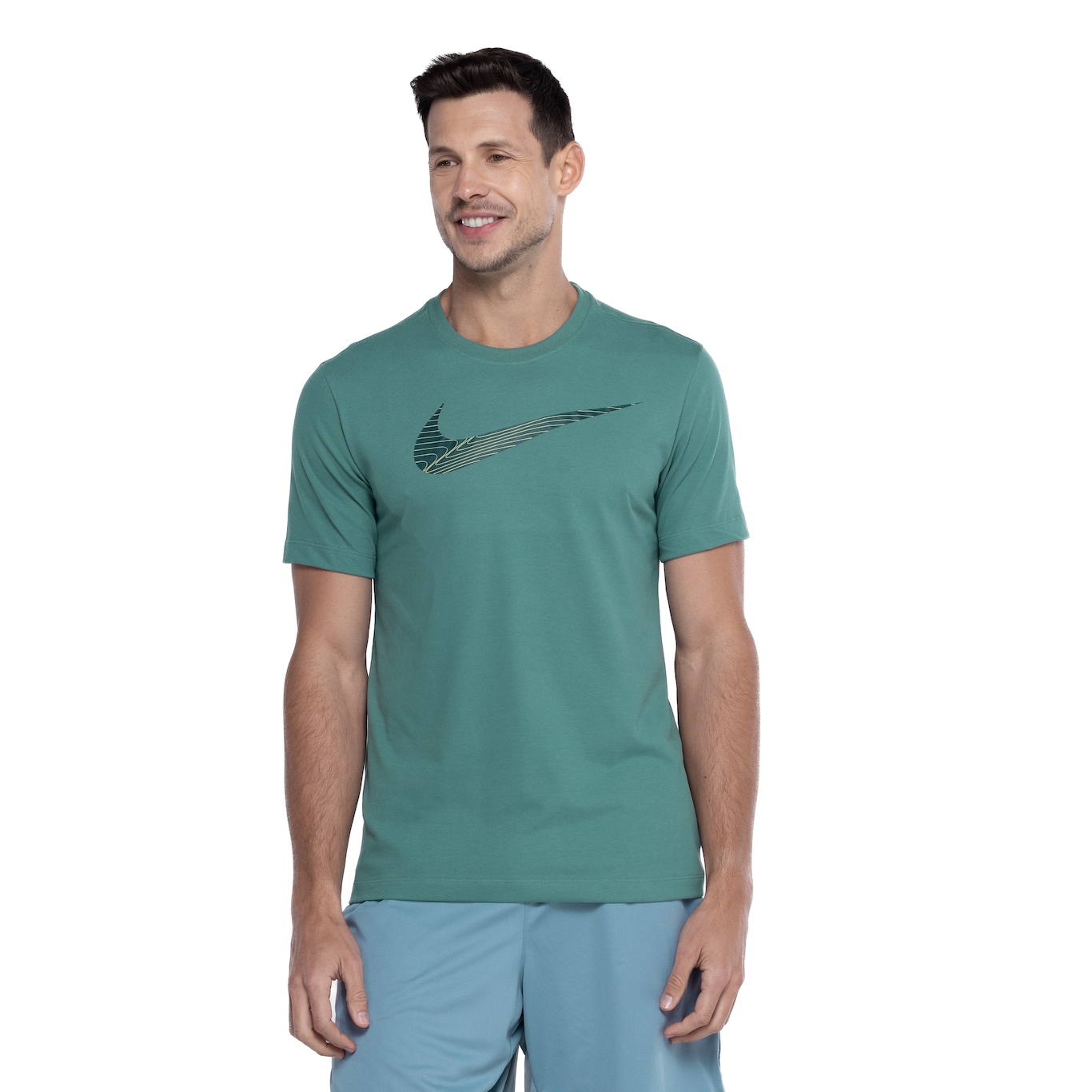 Camiseta Masculina Nike Dri-Fit Tee 2 Yr Swoosh - Video 1