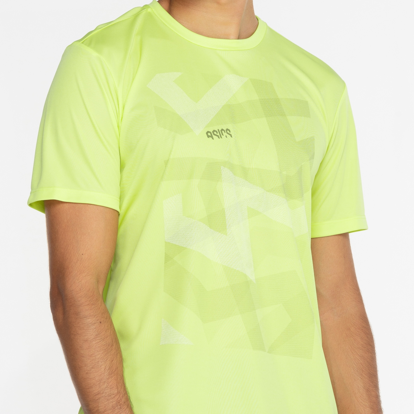 Camiseta Masculina ASICS Manga Curta Anti Odor Estampa Treino - Foto 5