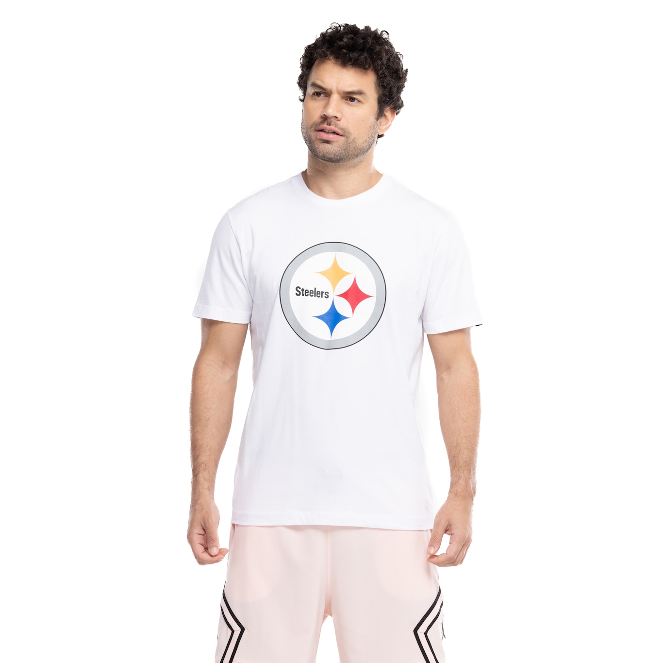 Camiseta do Pittsburgh Steelers New Era NFL Masculina Basic Time - Video 1