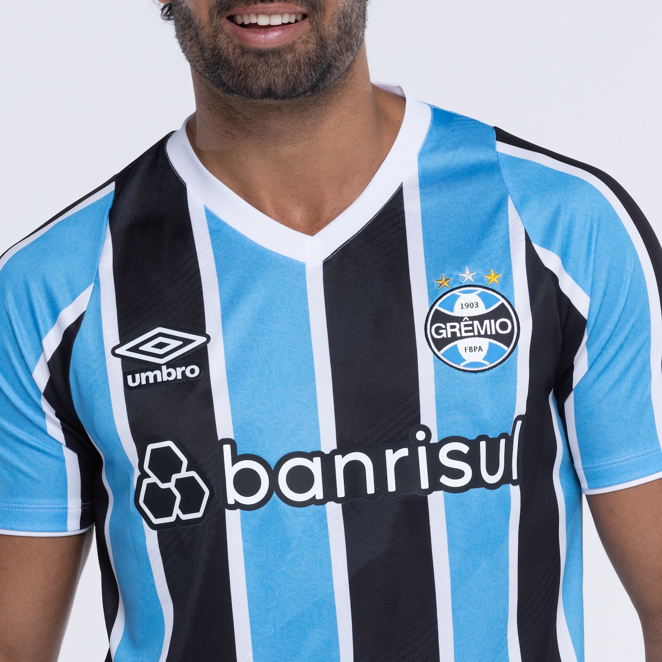 Camisa do Grêmio I 24 Umbro Masculina Torcedor - Foto 5