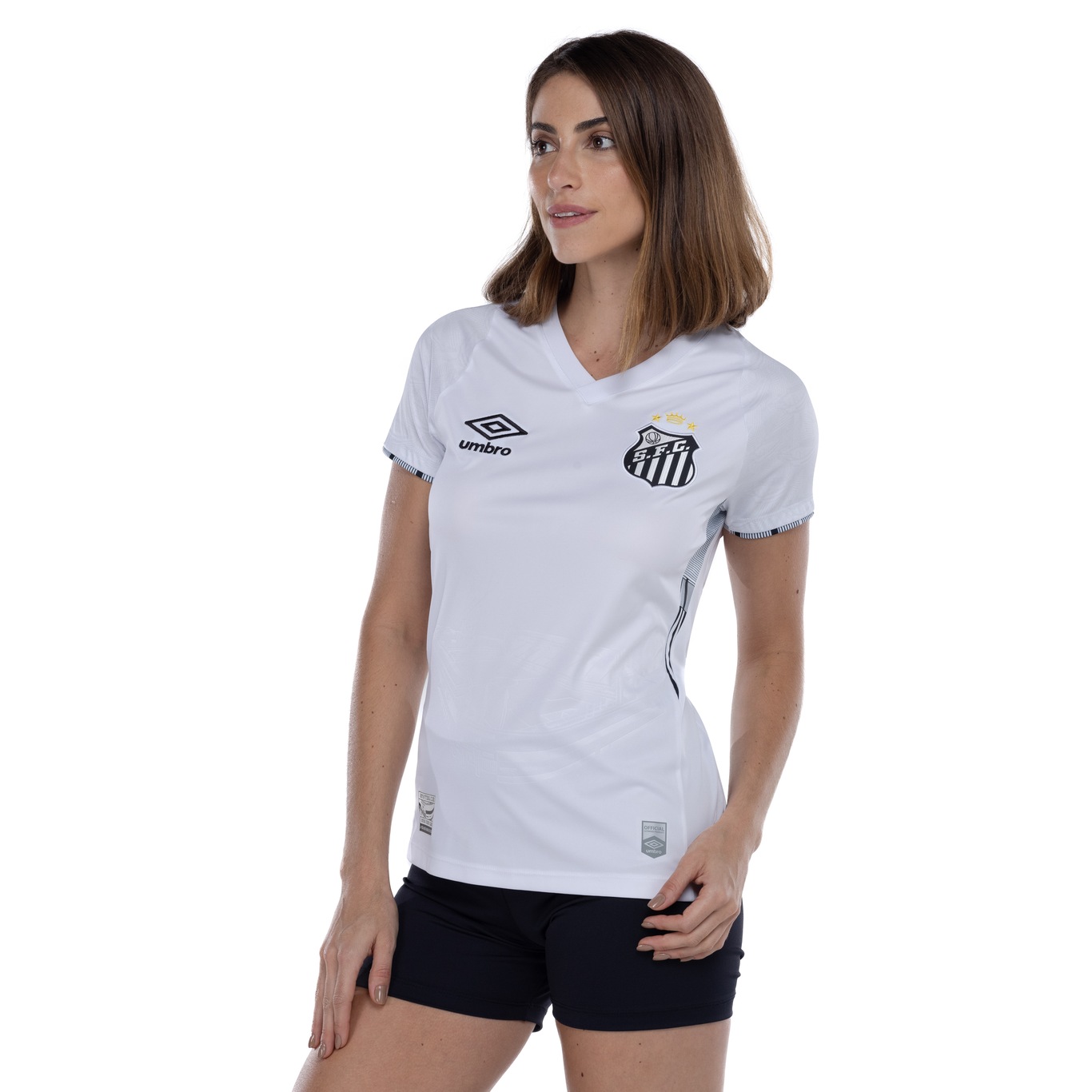 Camisa do Santos I 24 Umbro Feminina Torcedora - Foto 1