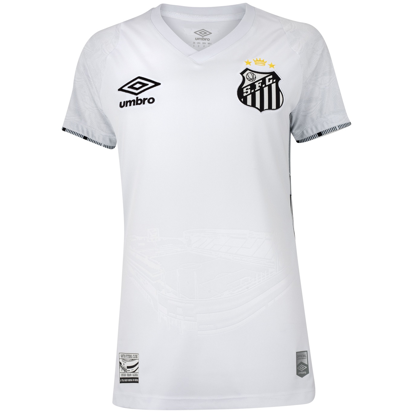 Camisa do Santos I 24 Umbro Feminina Torcedora - Foto 5