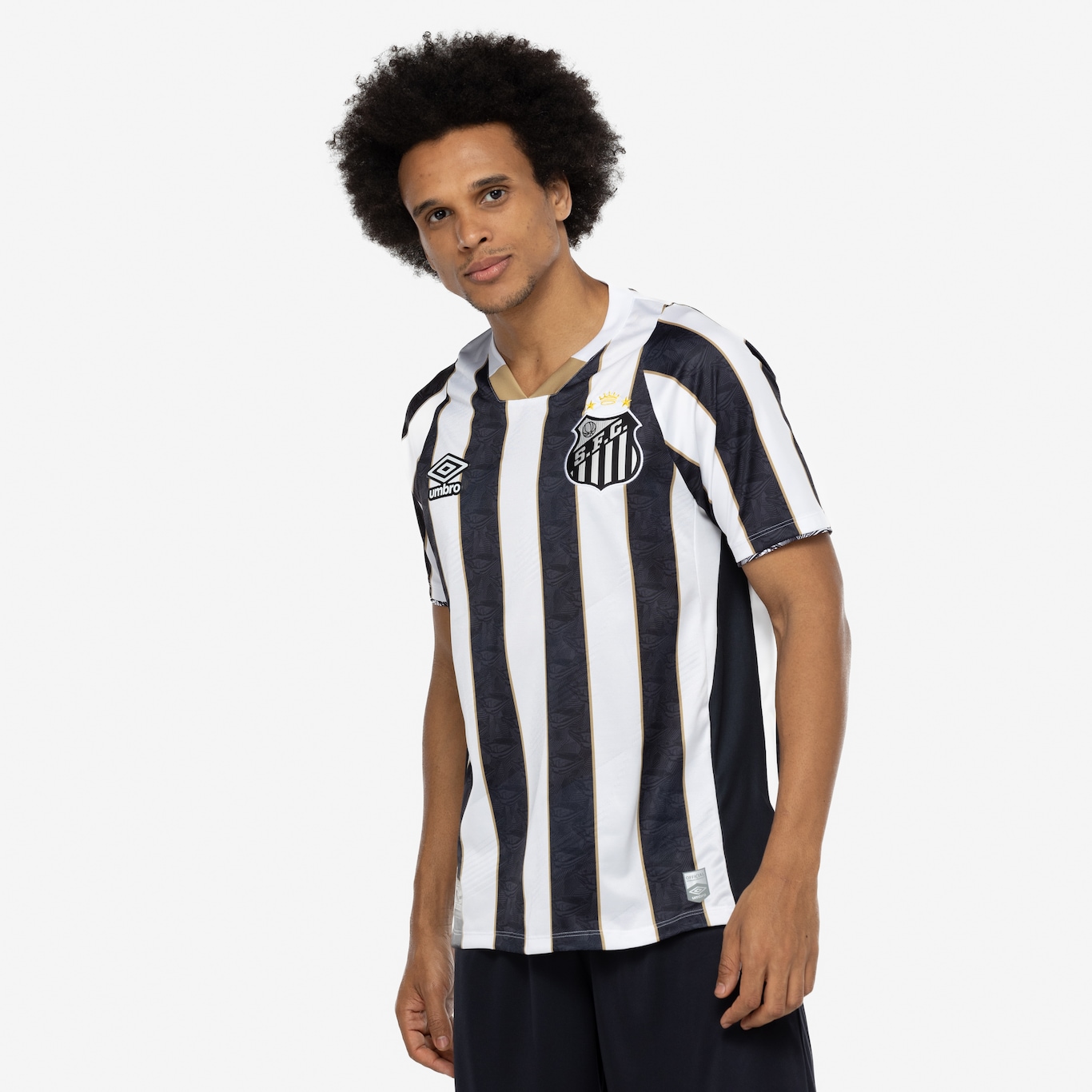 Camisa do Santos II 24 Umbro Masculina Torcedor - Foto 5