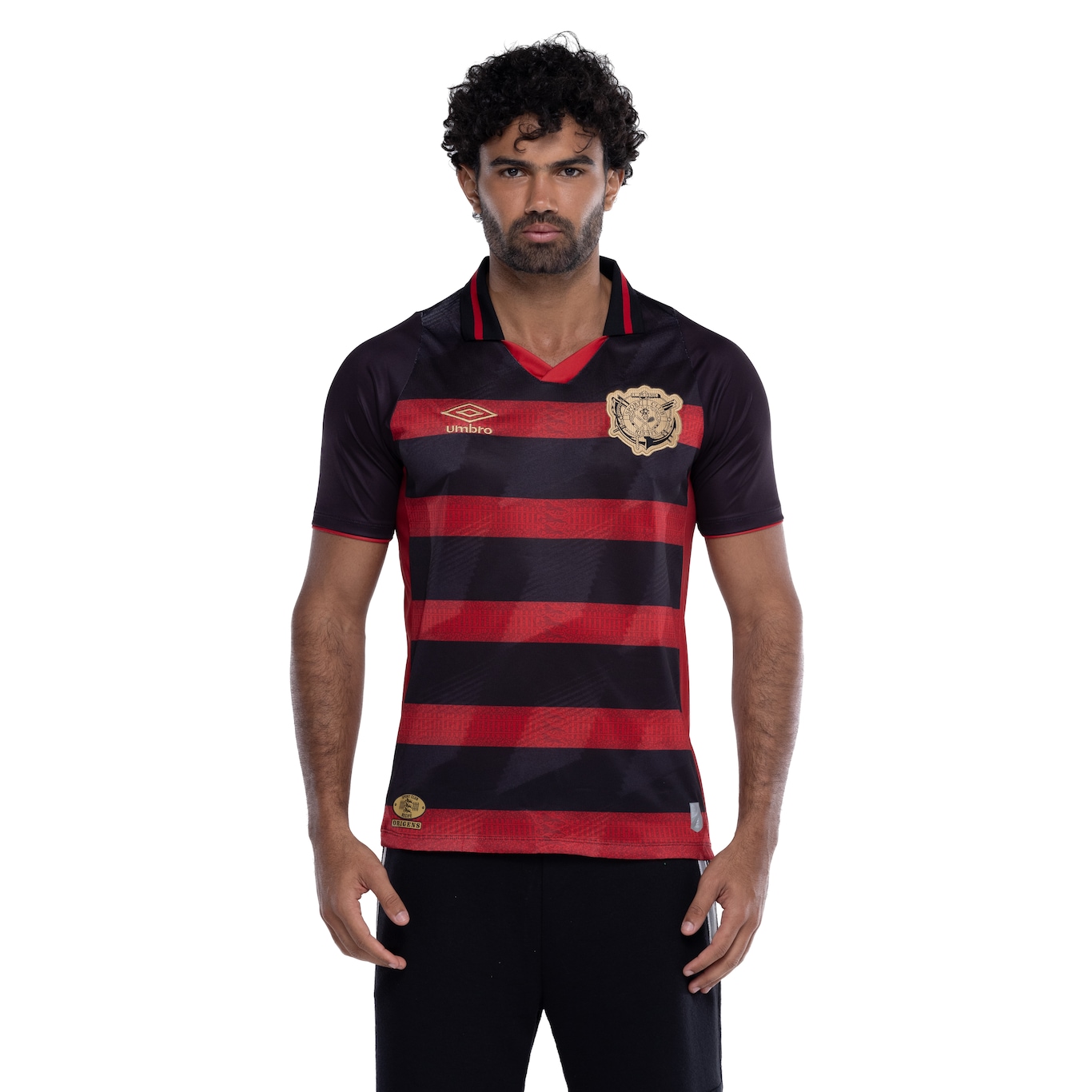 Camisa Polo do Sport CIub do Recife I 24 Umbro Masculina Torcedor - Video 1