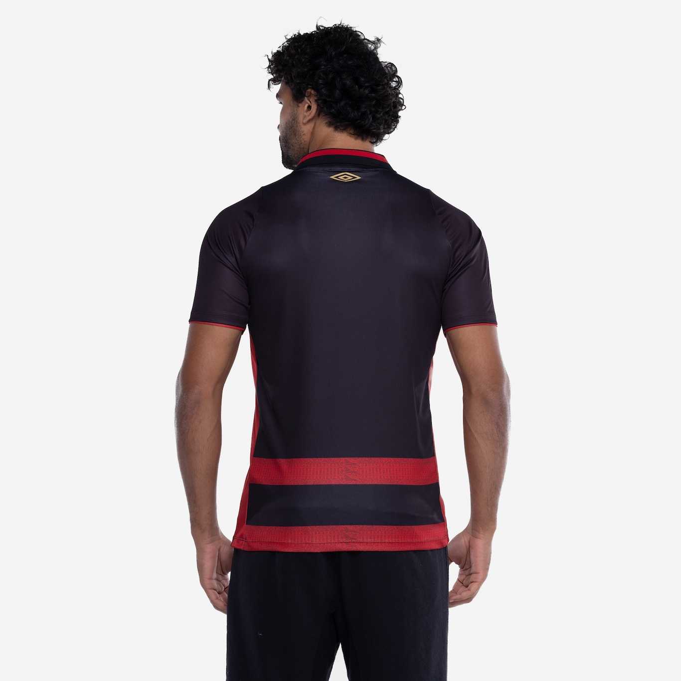 Camisa Polo do Sport CIub do Recife I 24 Umbro Masculina Torcedor - Foto 3