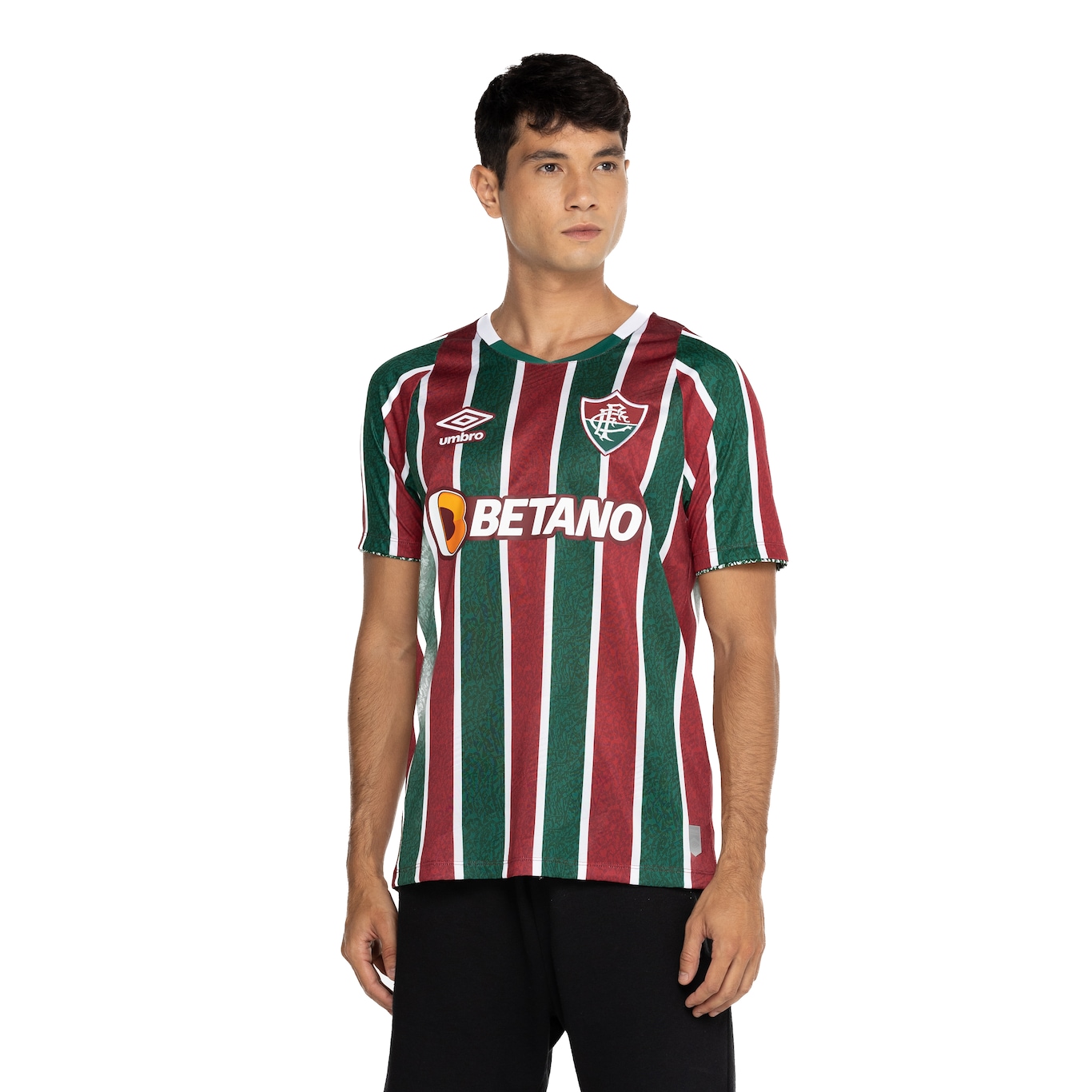 Camisa do Fluminense I 24 Umbro Masculina Torcedor - Video 1