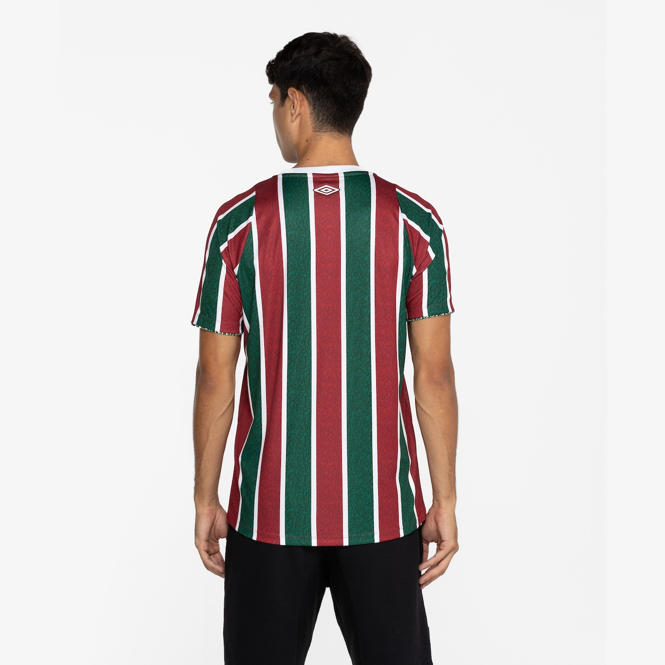 Camisa do Fluminense I 24 Umbro Masculina Torcedor - Foto 3