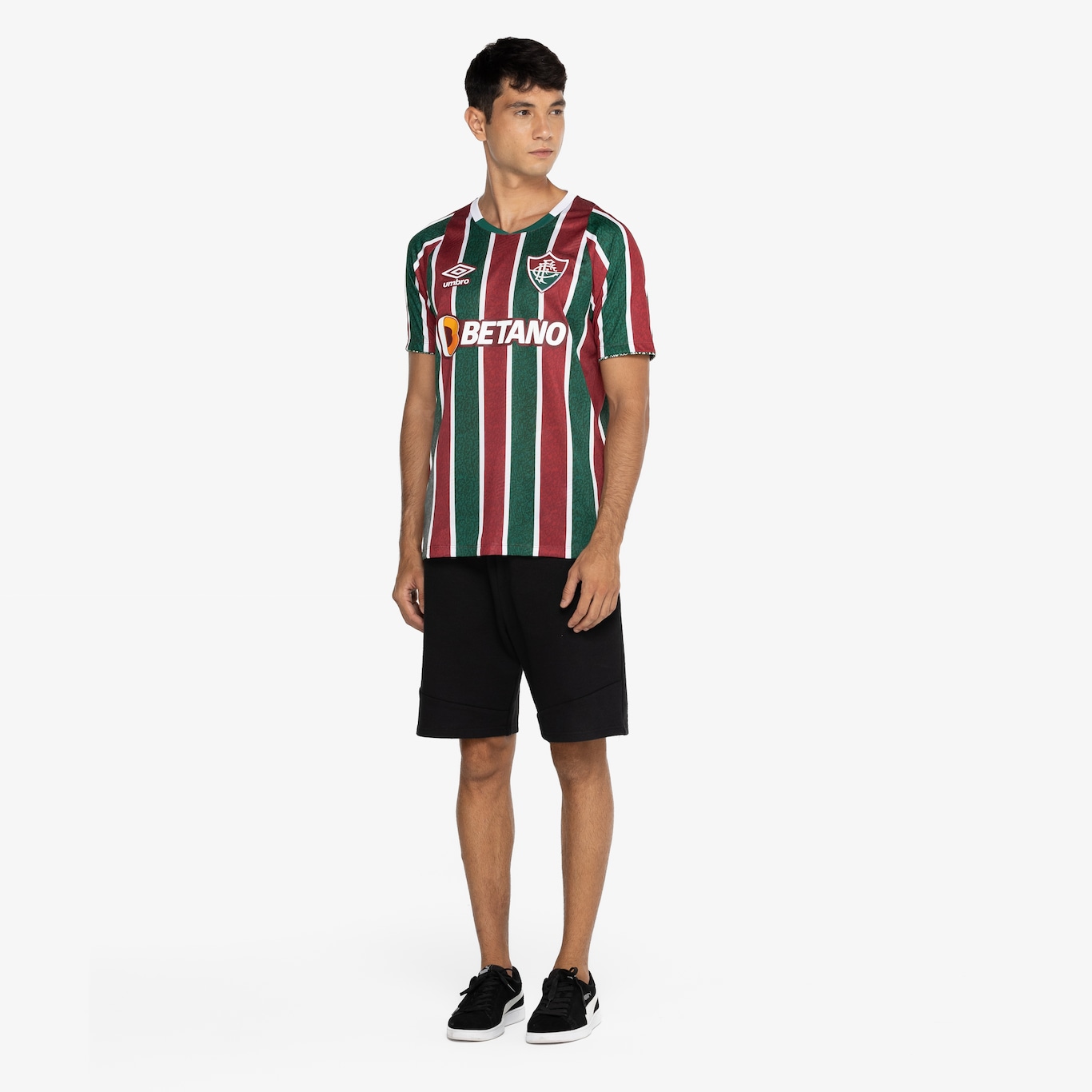 Camisa do Fluminense I 24 Umbro Masculina Torcedor - Foto 4