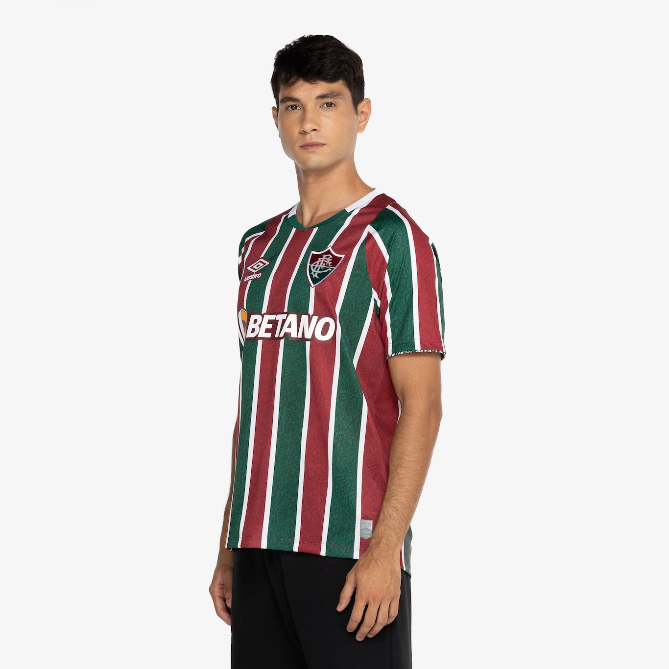 Camisa do Fluminense I 24 Umbro Masculina Torcedor - Foto 5