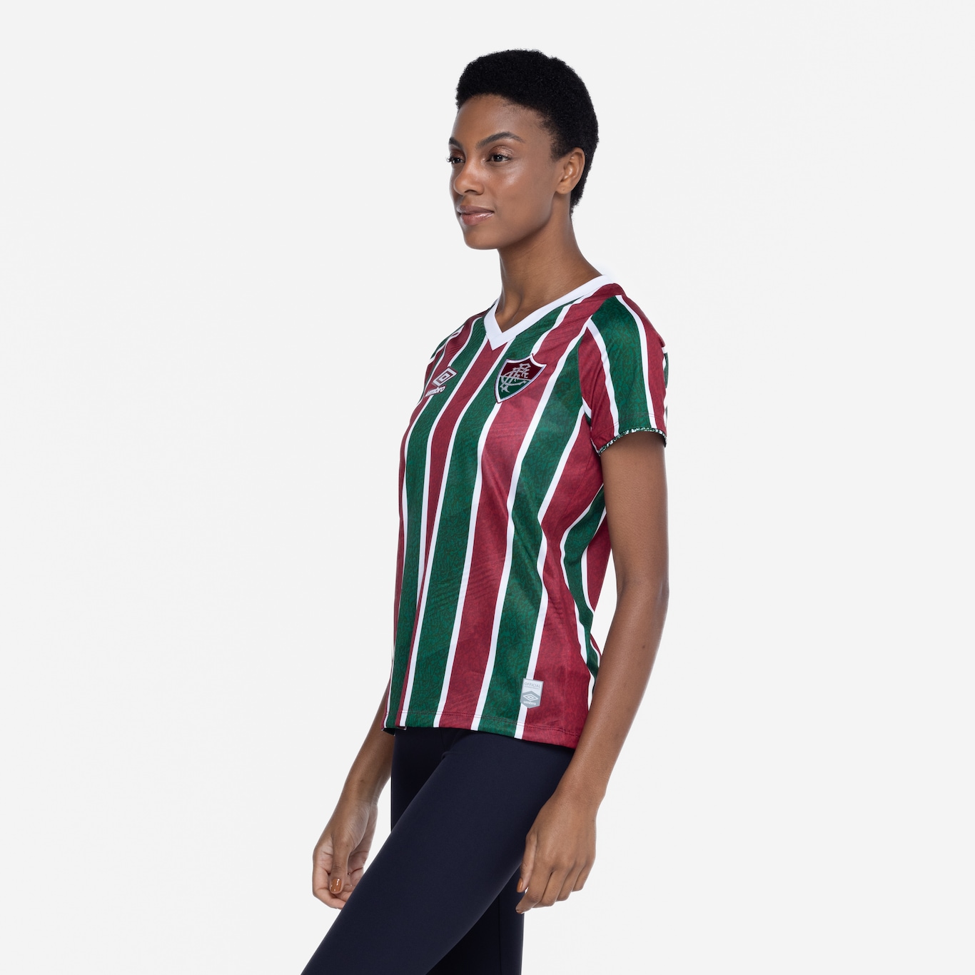 Camisa do Fluminense I 24 Umbro Feminina Torcedora - Foto 4