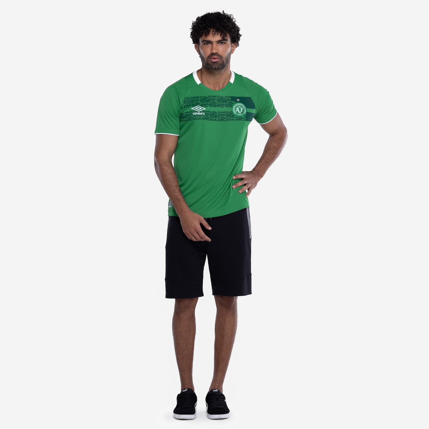 Camisa da Chapecoense I 24 Umbro Masculina Torcedor - Foto 4